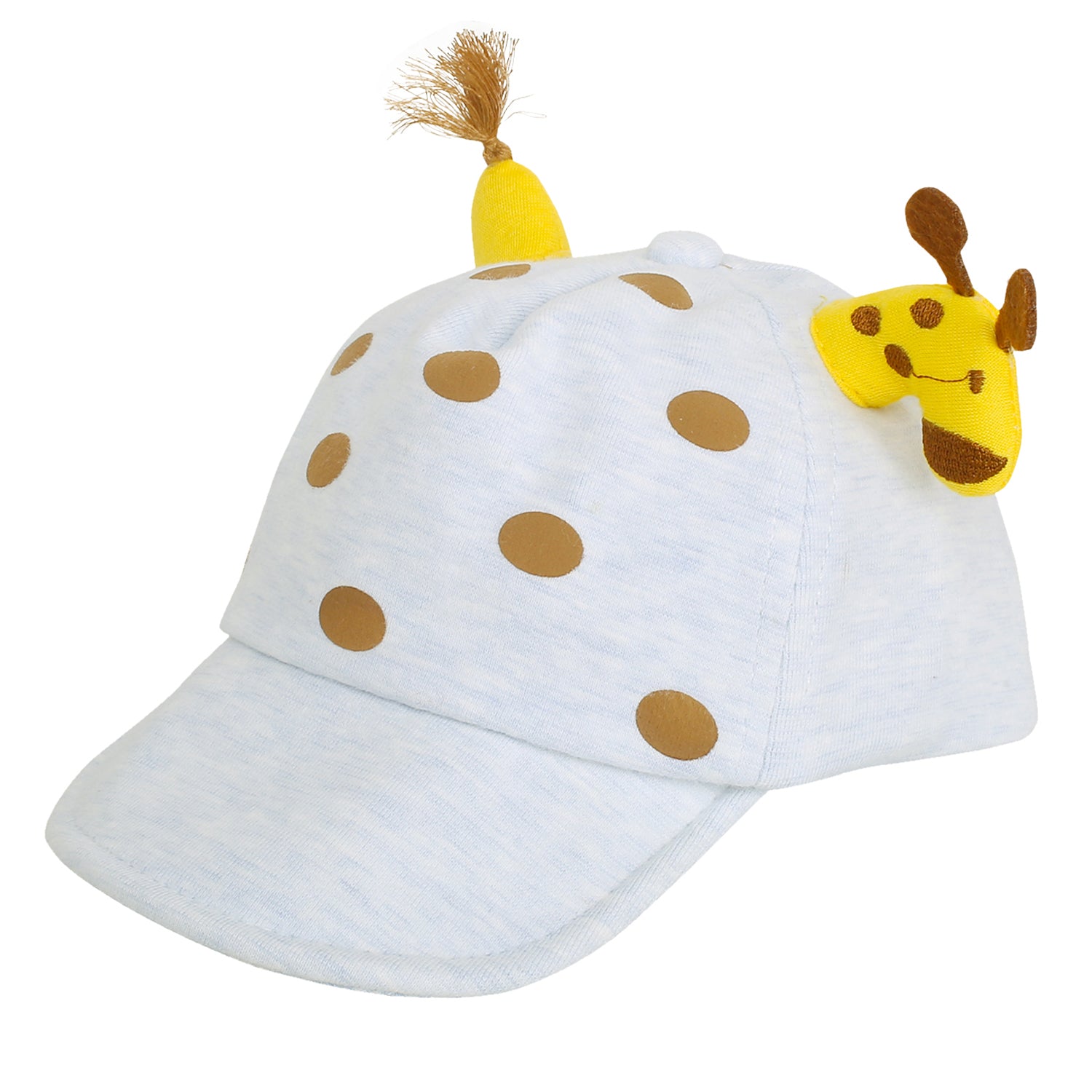Baby Moo 3D Giraffe Blue Cap
