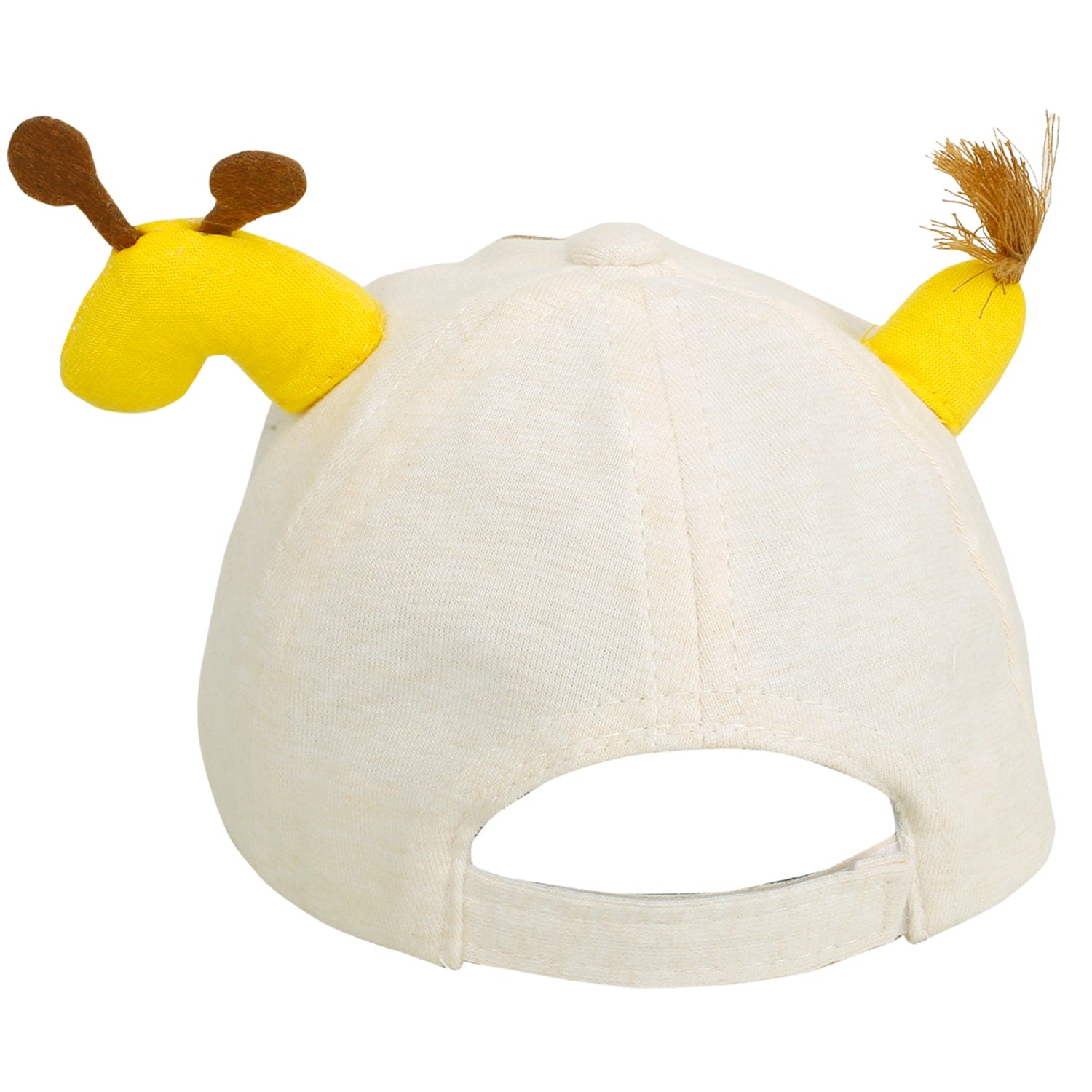 Baby Moo 3D Giraffe Off White Cap - Baby Moo