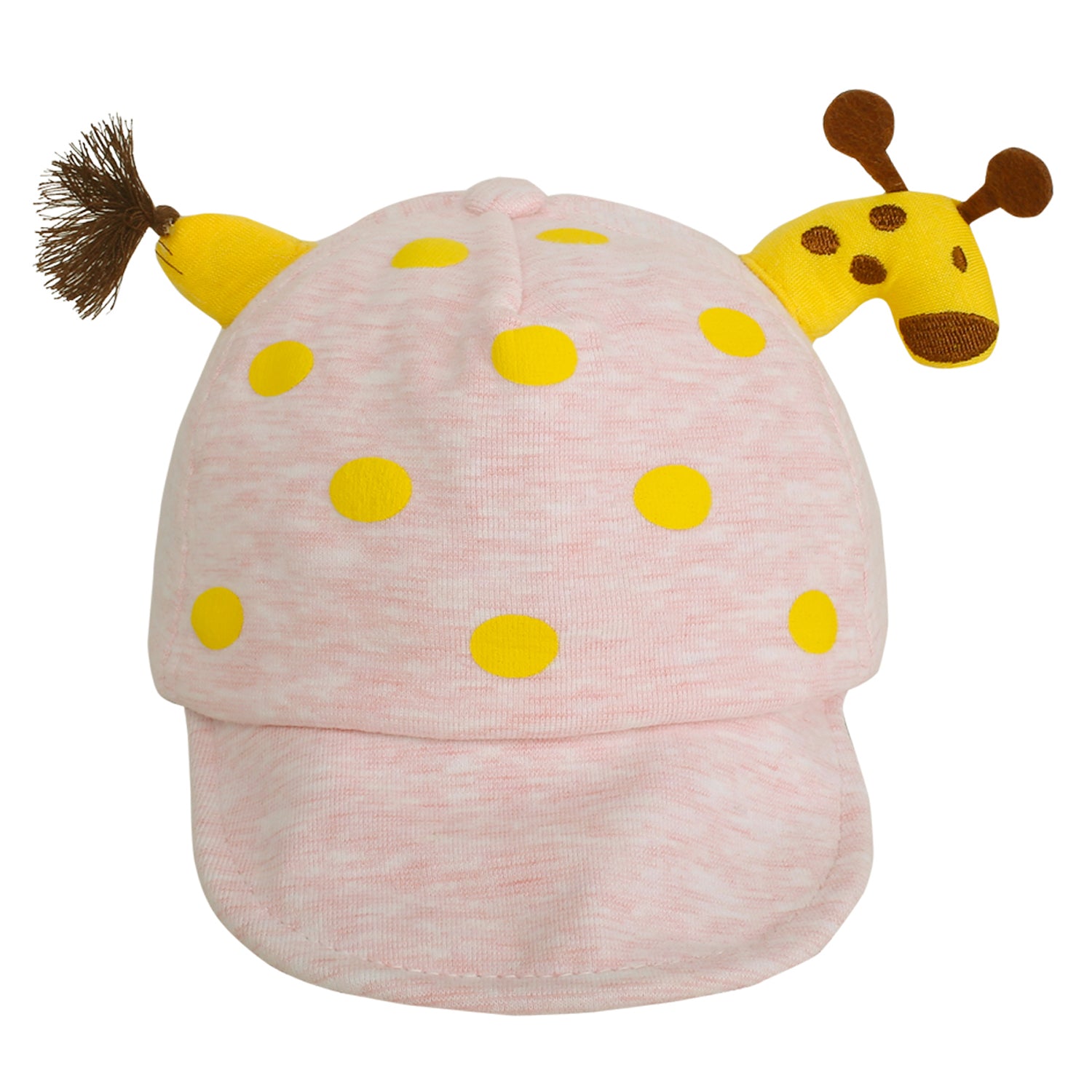 Baby Moo 3D Giraffe Pink Cap - Baby Moo