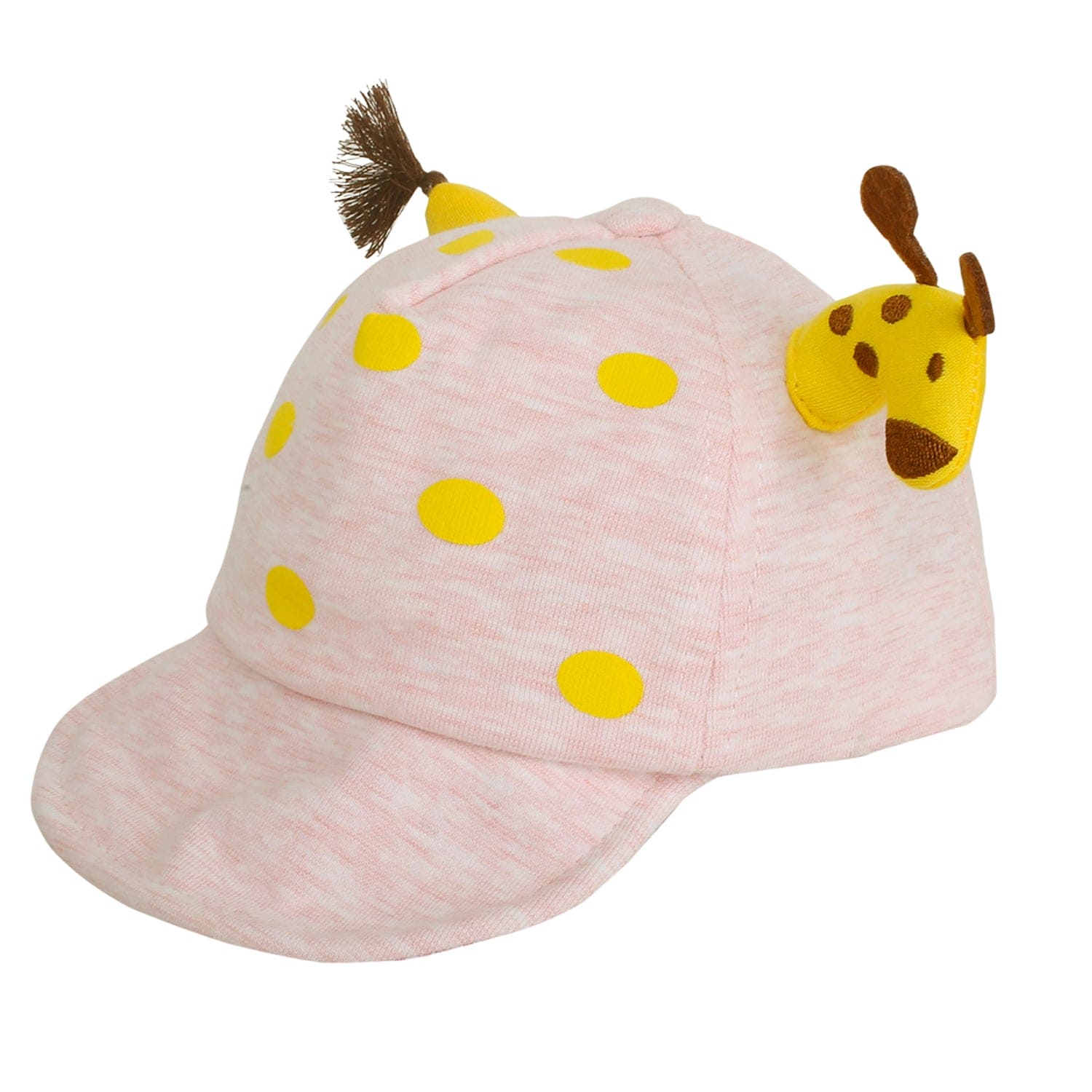 Baby Moo 3D Giraffe Pink Cap - Baby Moo