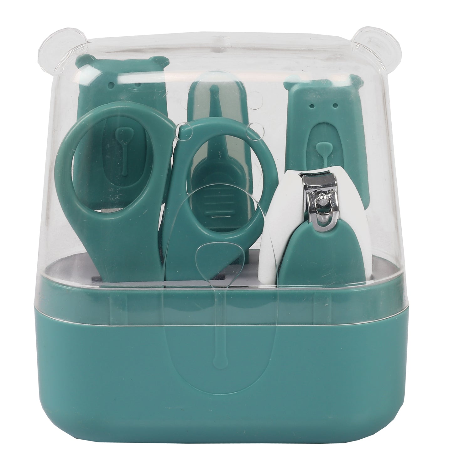 Teal Grooming Kit of 5 Pcs with a Nail Clipper - Baby Moo