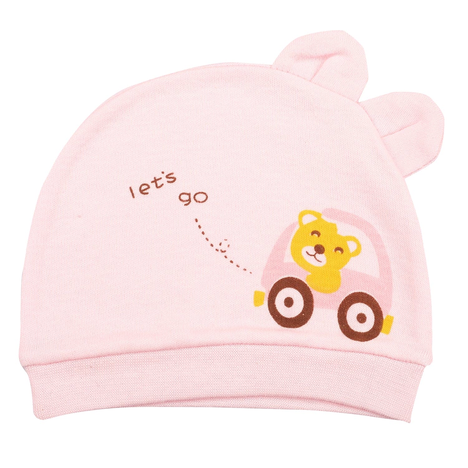 Baby Angel Pink 2 Pk Caps - Baby Moo