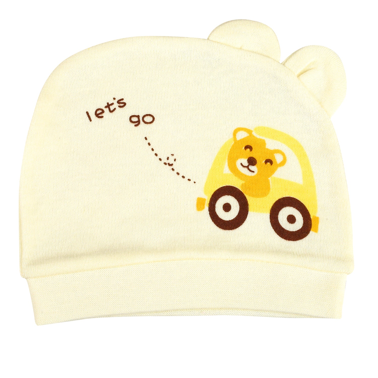 Baby Angel Yellow 2 Pk Caps - Baby Moo