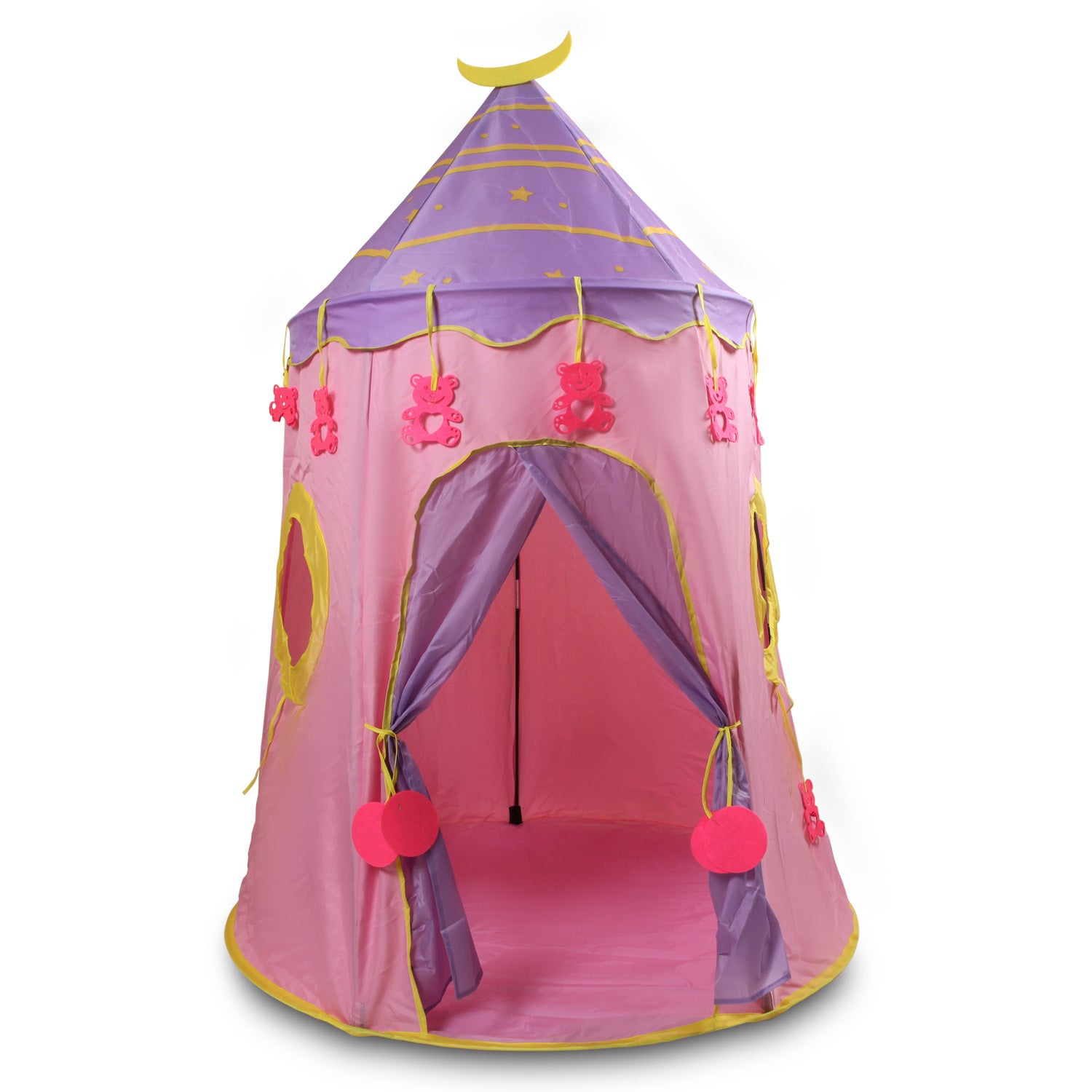 Playtime Foldable Tent House Star Teddy - Pink