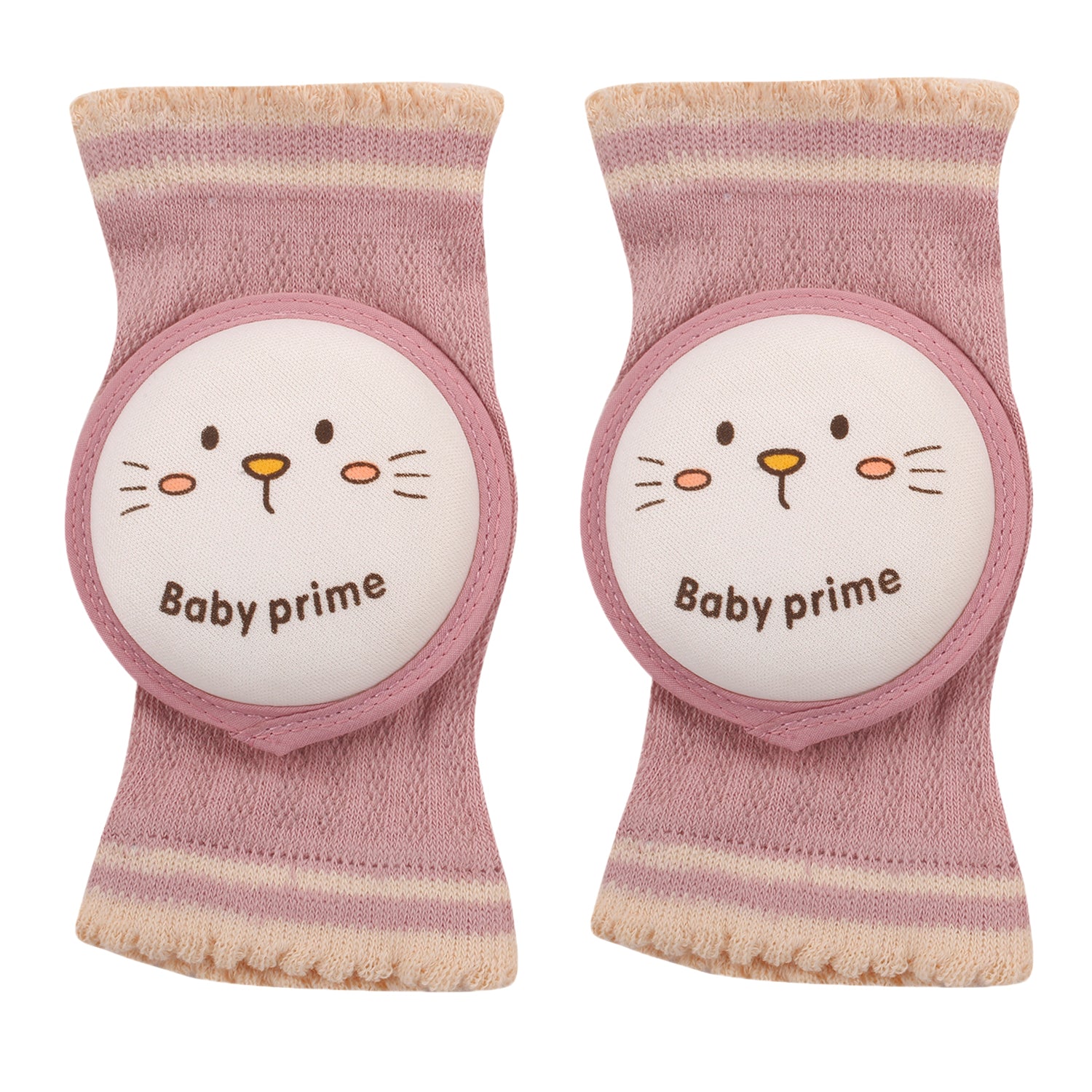 Cute Kitten Baby Pink Kneepad