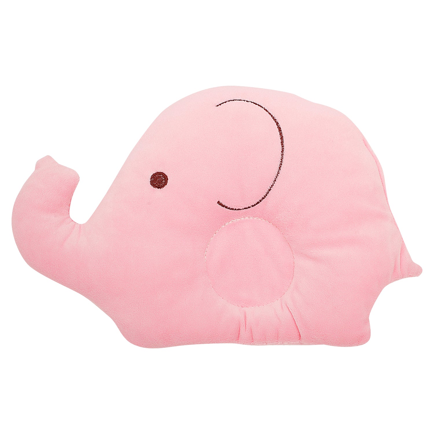 Elephant Shaped Pink Baby Pillow