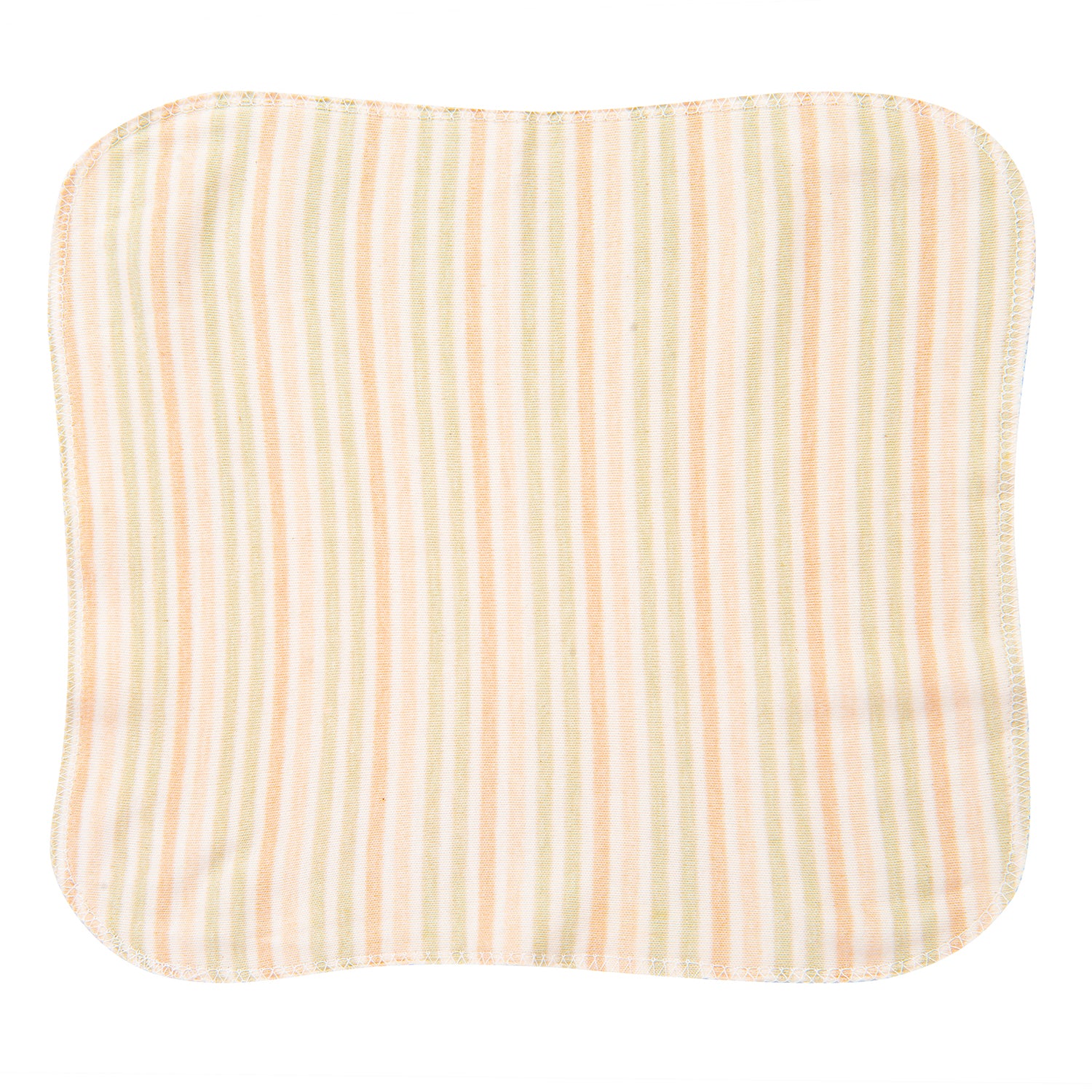 Wash Cloths Pack Of 5 Striped And Solid Multicolour