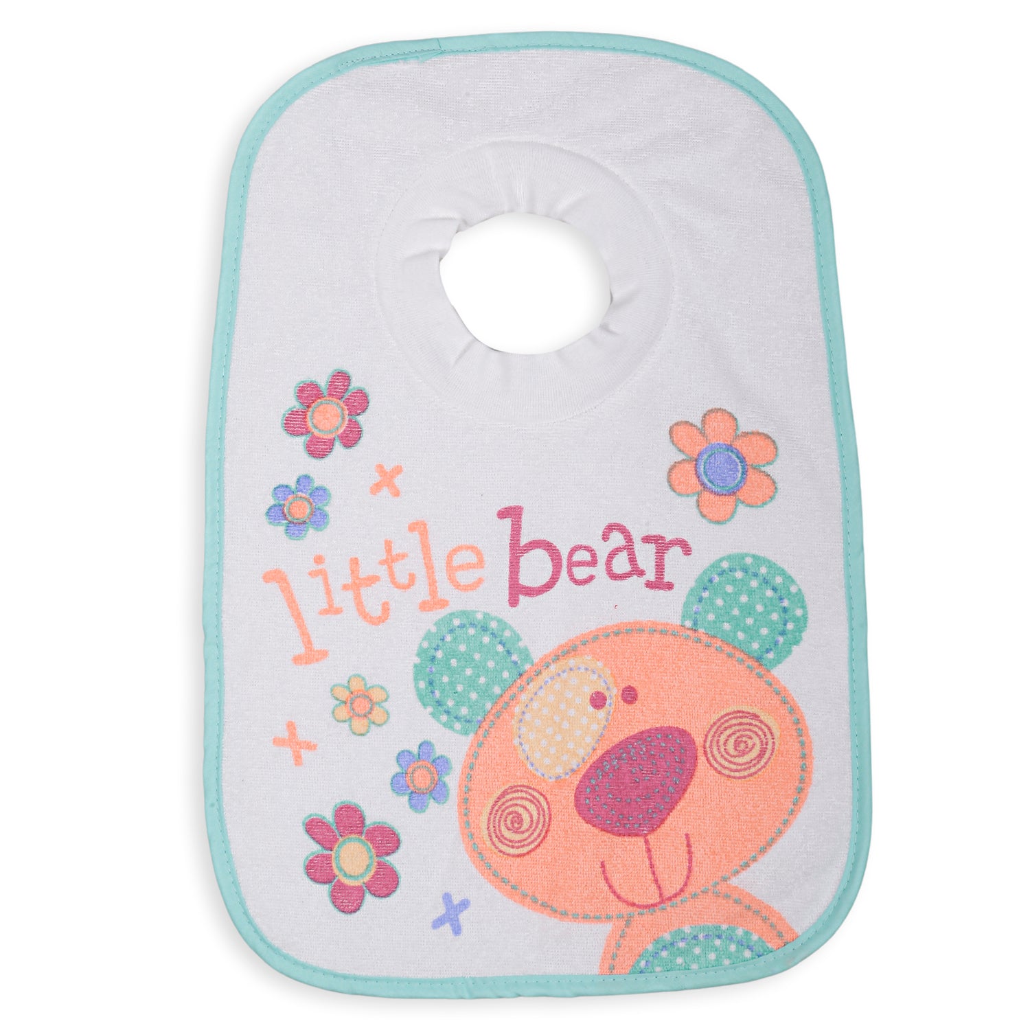 Feeding Bib Little Bear Multicolour - Baby Moo