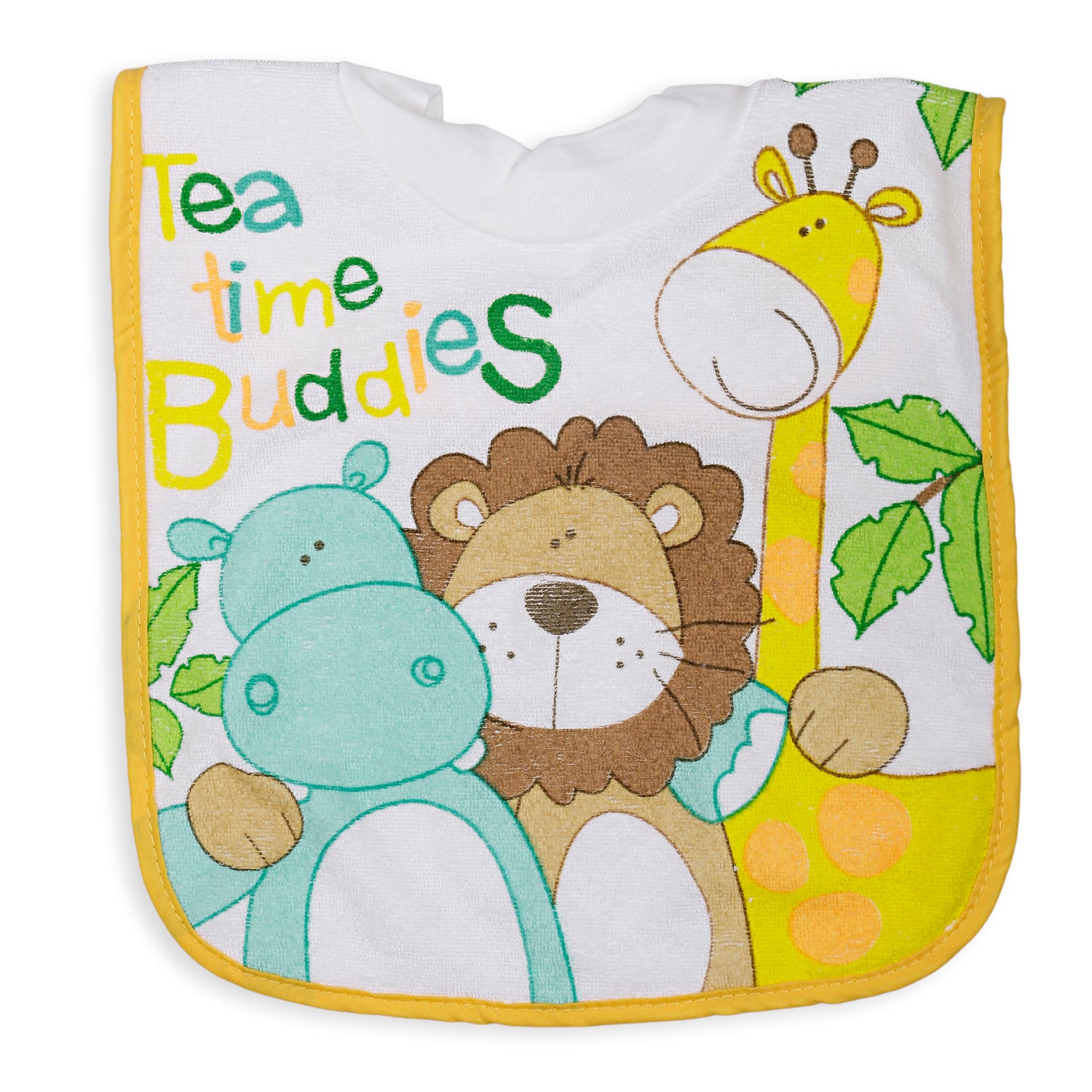 Feeding Bib Jungle Buddies Multicolour - Baby Moo