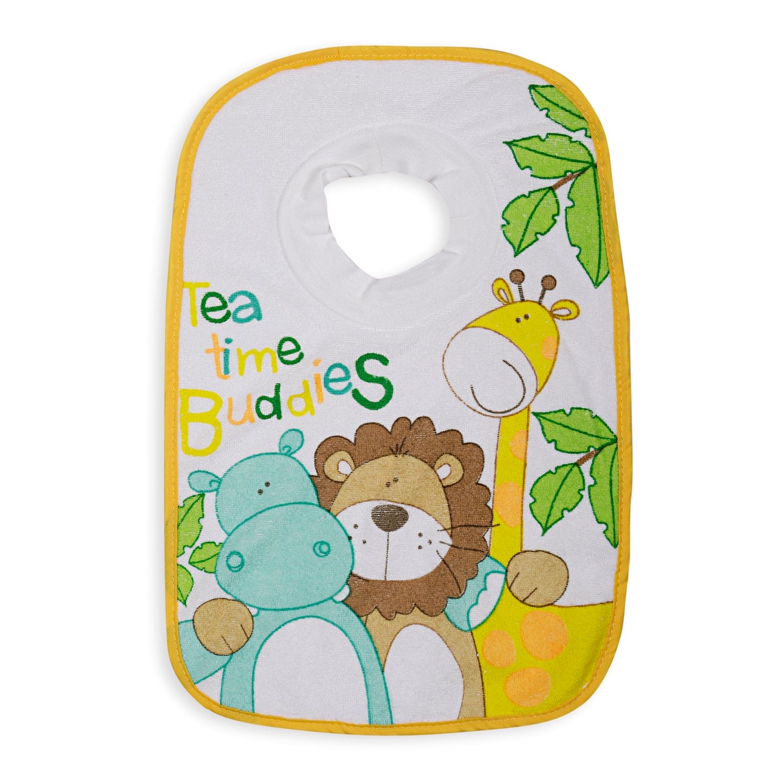 Feeding Bib Jungle Buddies Multicolour - Baby Moo