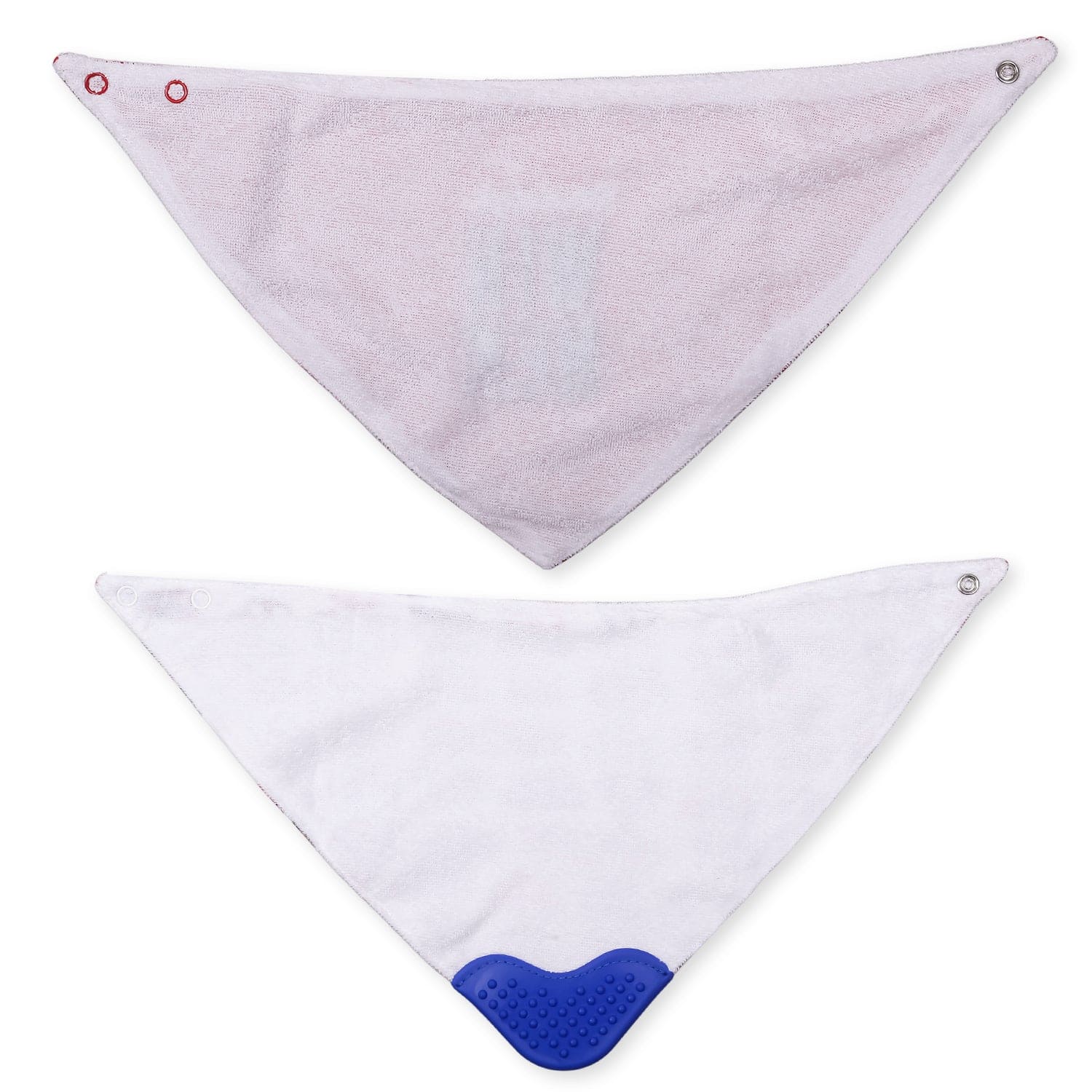 Feeding Bandana Bibs Pack Of 2 Daddy’s Winner Red And Blue - Baby Moo