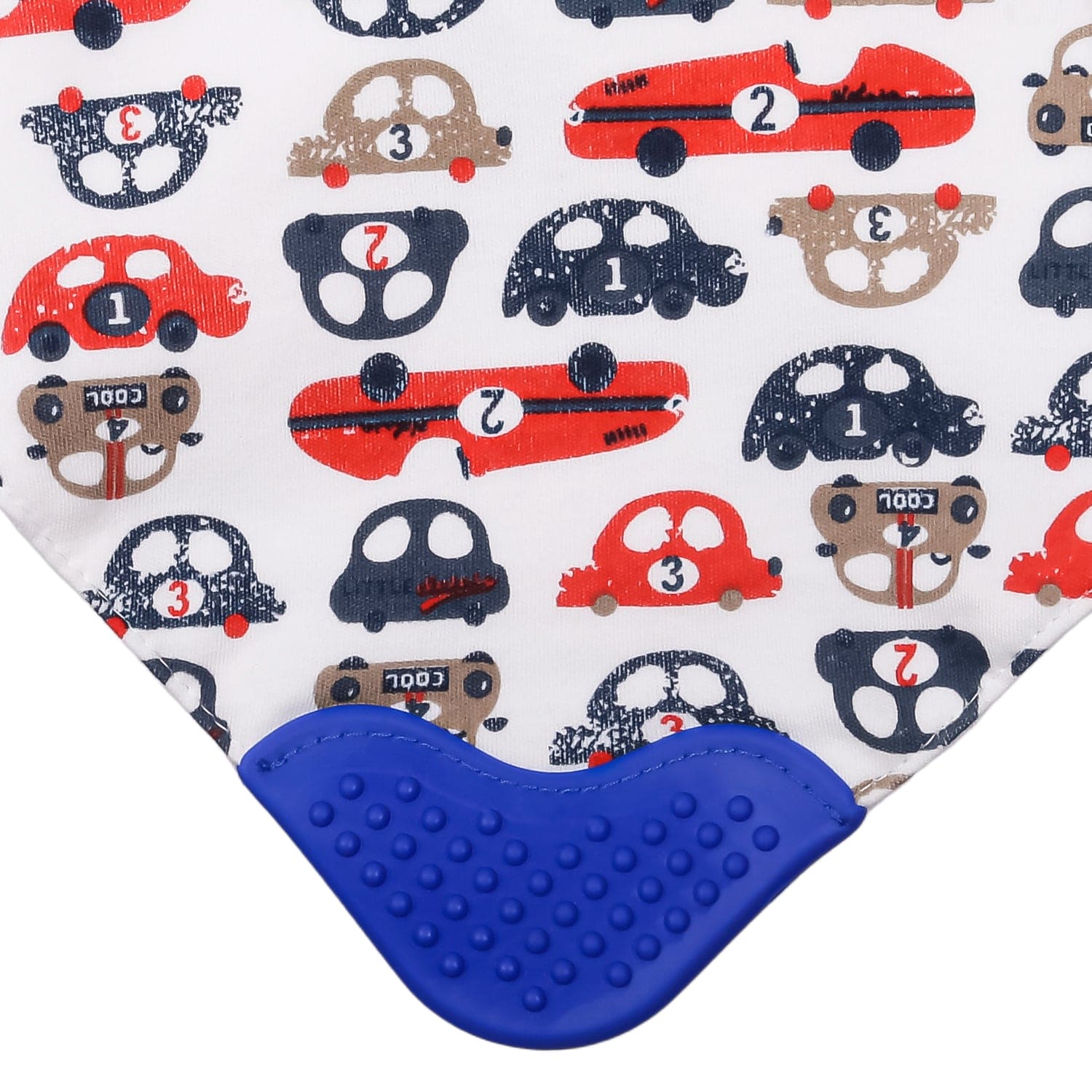 Feeding Bandana Bibs Pack Of 2 Daddy’s Winner Red And Blue - Baby Moo