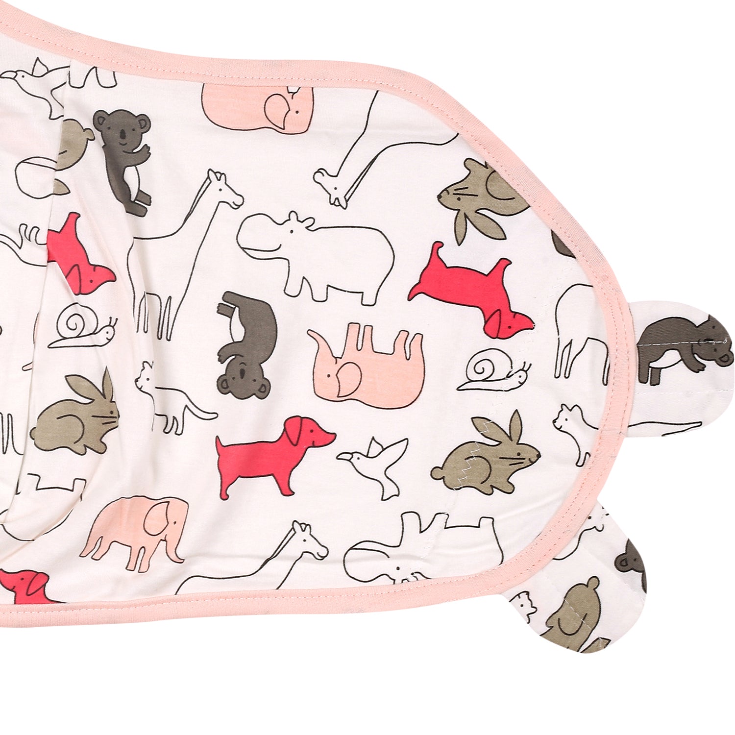 Nature Lover Pink Ready Swaddle - Baby Moo