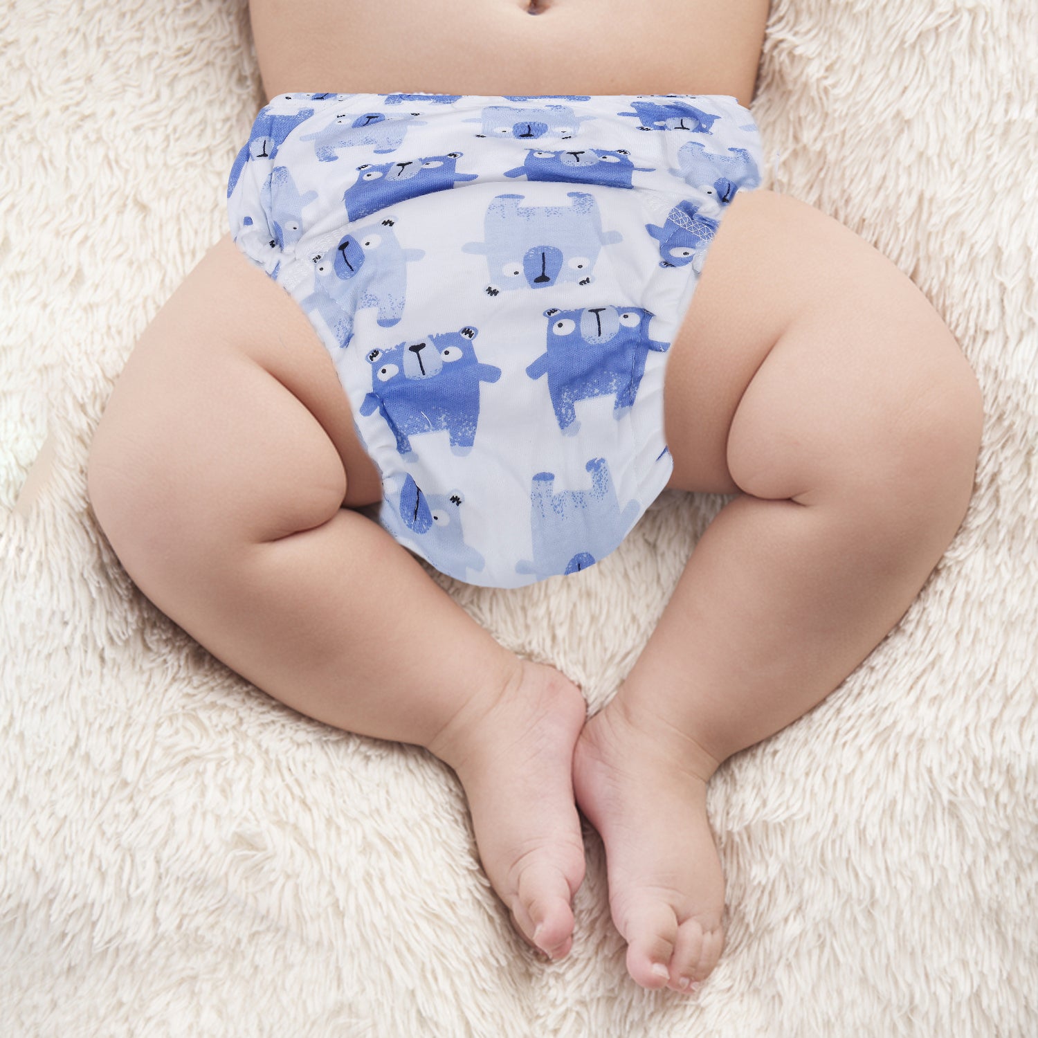 Bear Buddy Reusable Cloth Training Pants Clothing Accessory Diaper Panty - Multicolour - Baby Moo