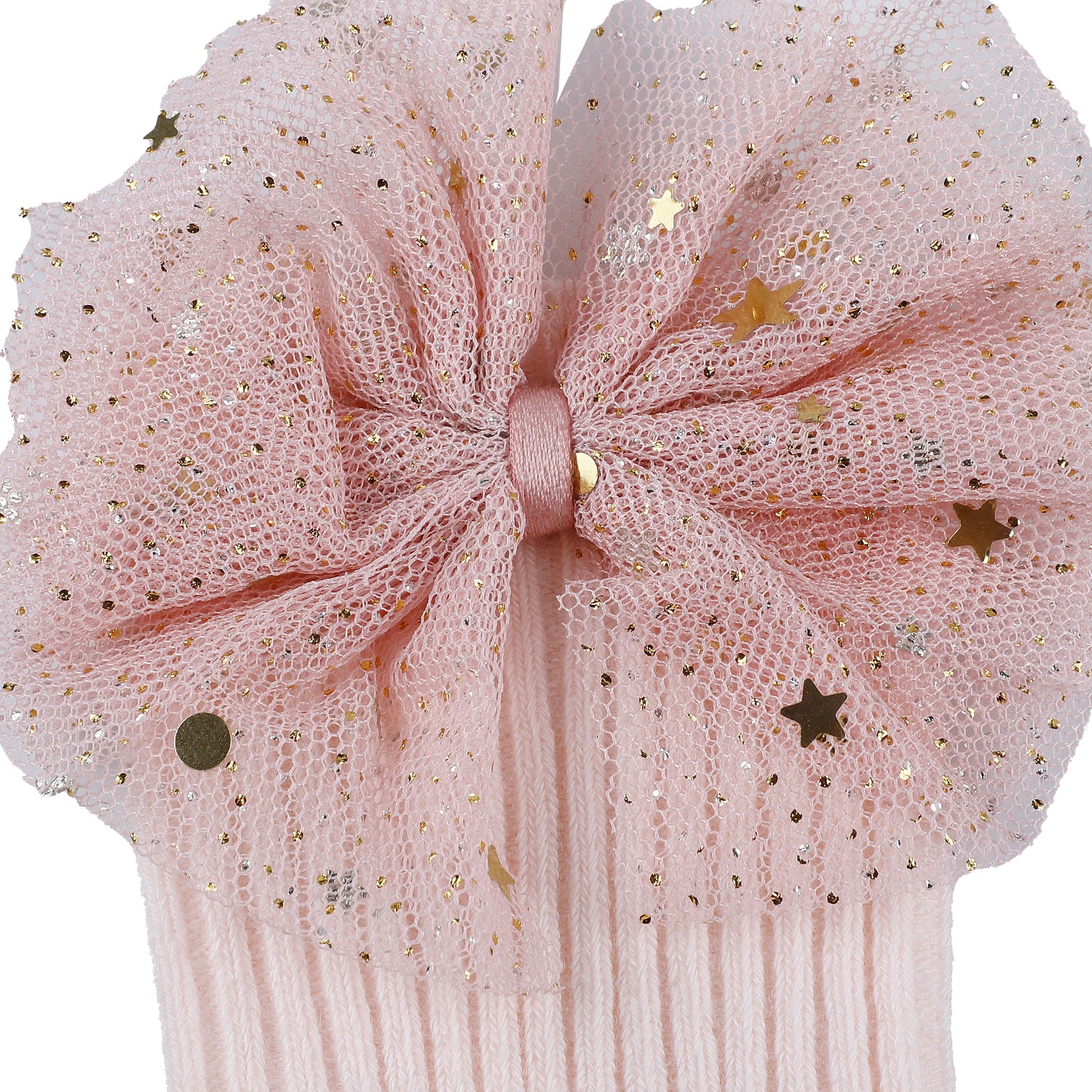 Theia Flower Hair Accessories And Socks Set 4 Pcs - Peach - Baby Moo