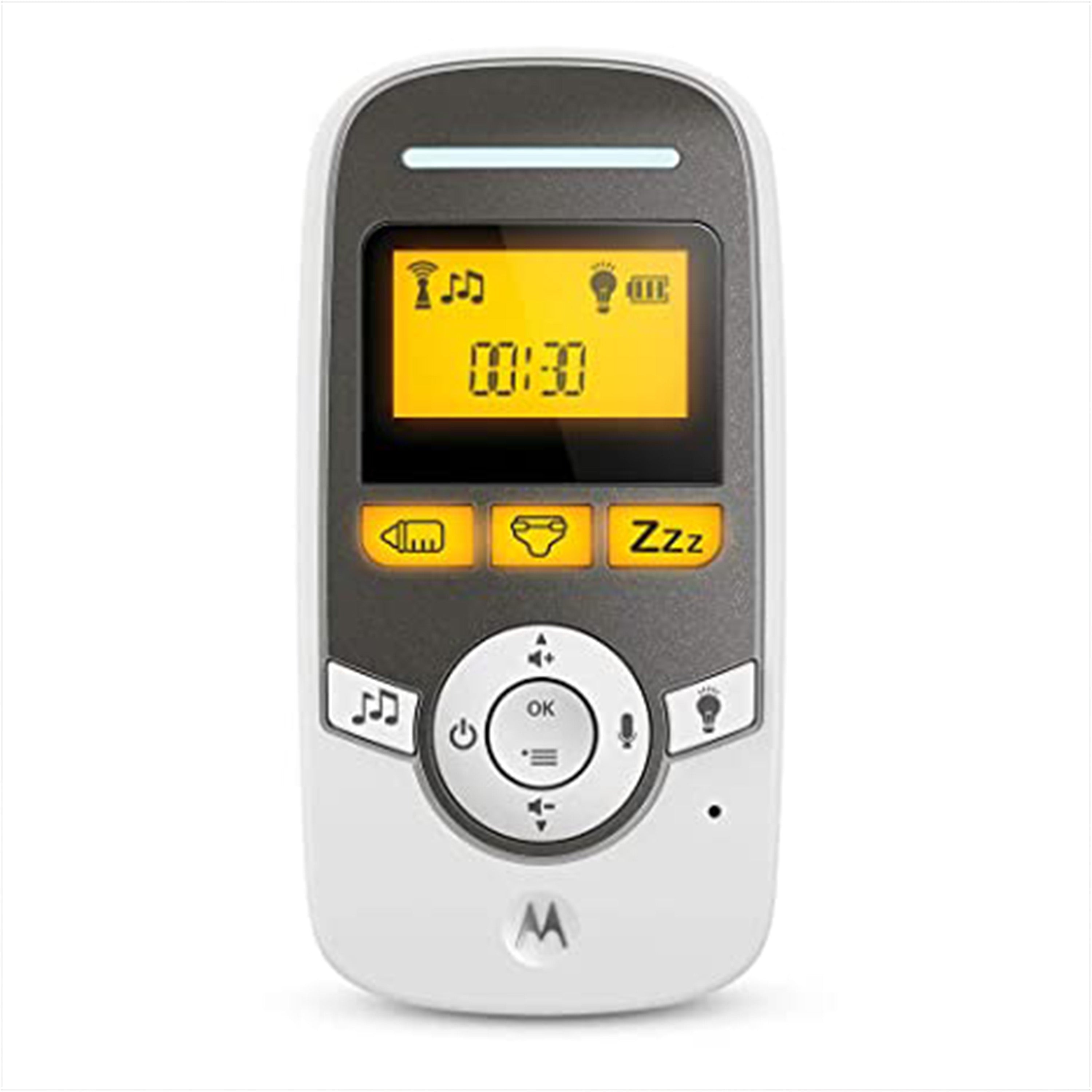 Motorola Digital Audio With Baby Care Timer Baby Monitor - White - Baby Moo