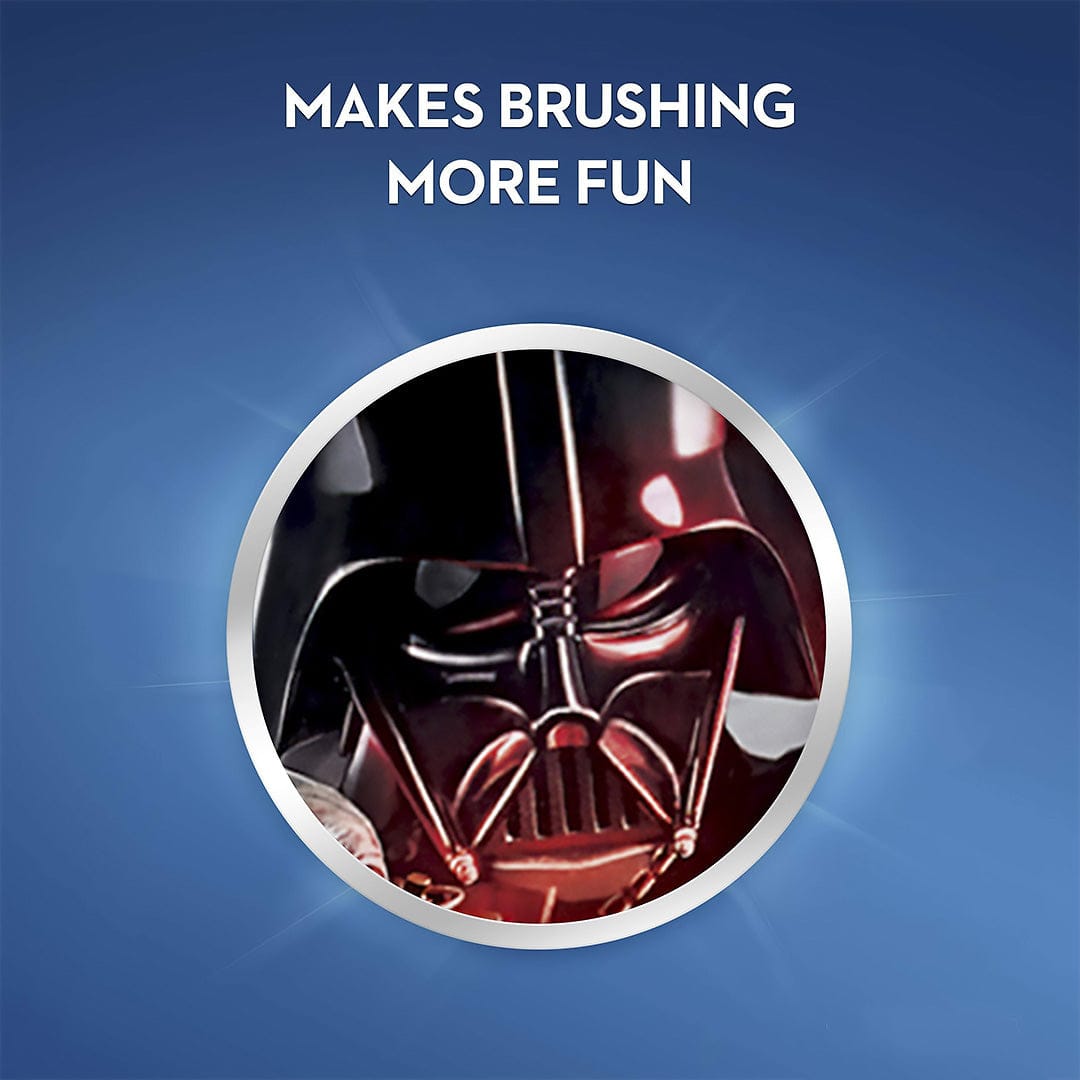 Oral B Star Wars Darth Vader Kids Battery Powered Electric Toothbrush - Red - Baby Moo