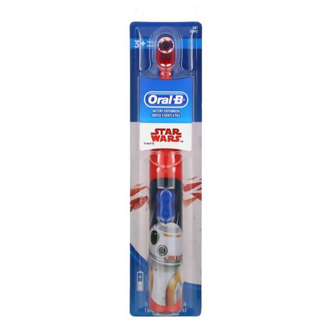 Oral B Star Wars BB8 Kids Battery Powered Electric Toothbrush - Red - Baby Moo