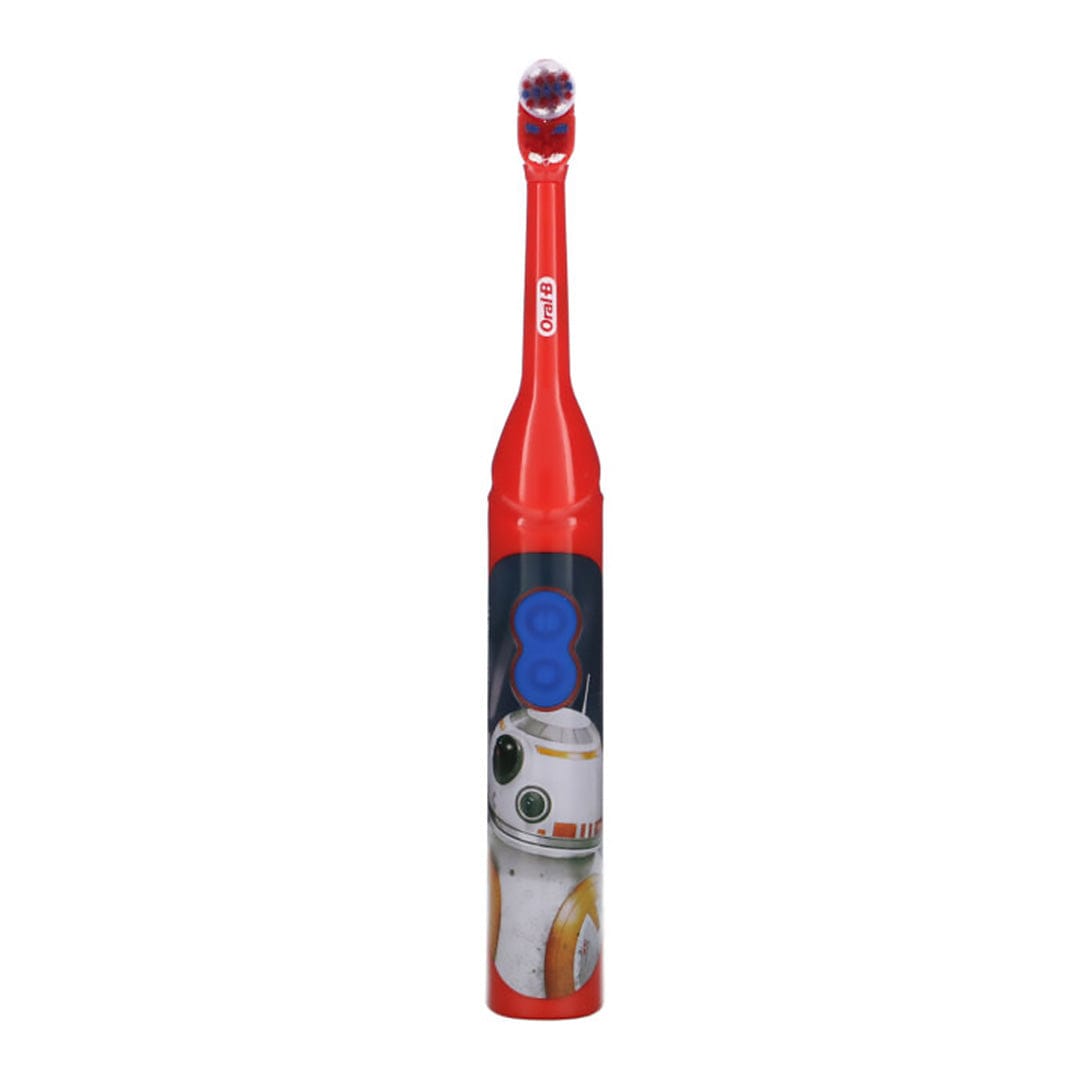 Oral B Star Wars BB8 Kids Battery Powered Electric Toothbrush - Red - Baby Moo