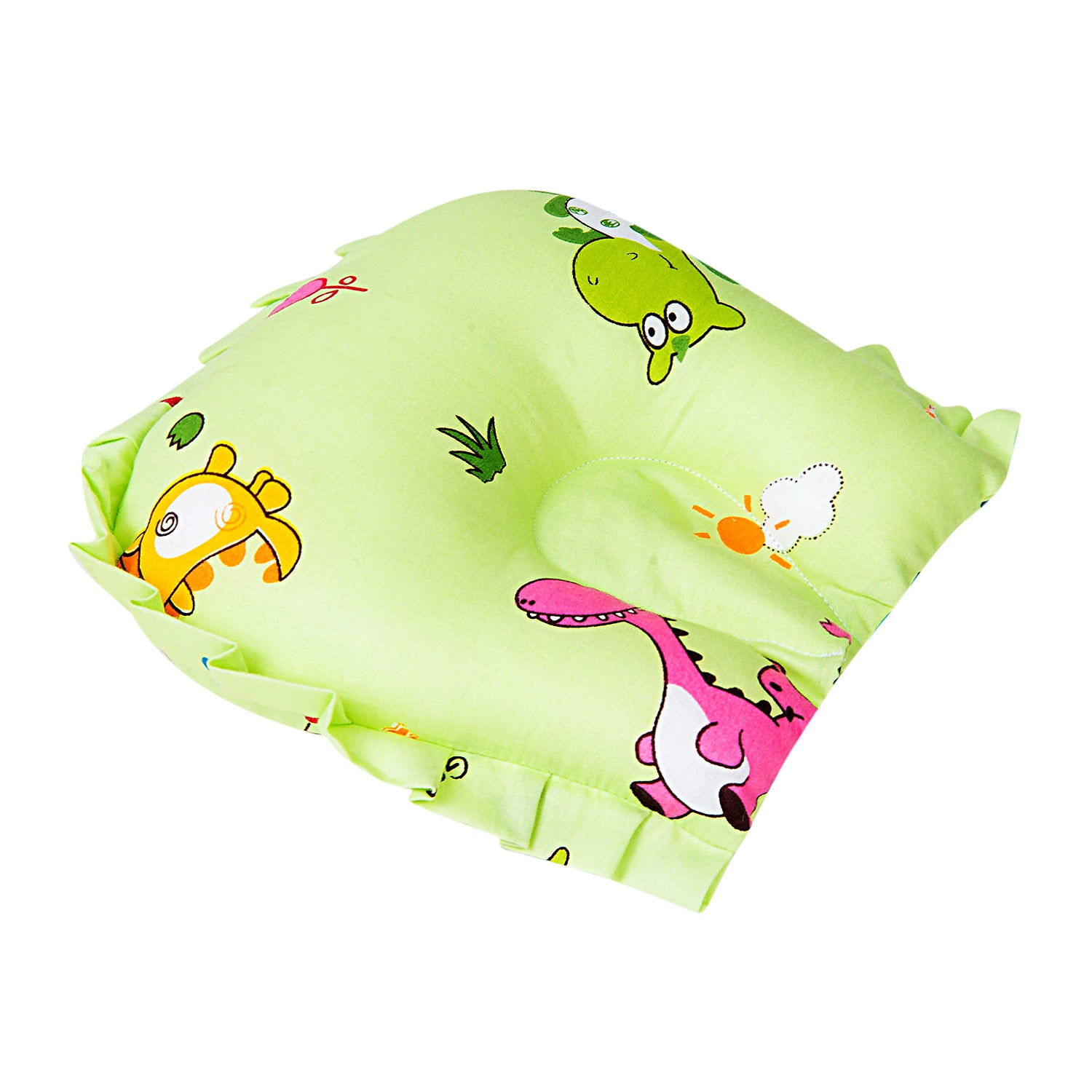 Dinosour Green U Shape Large Pillow