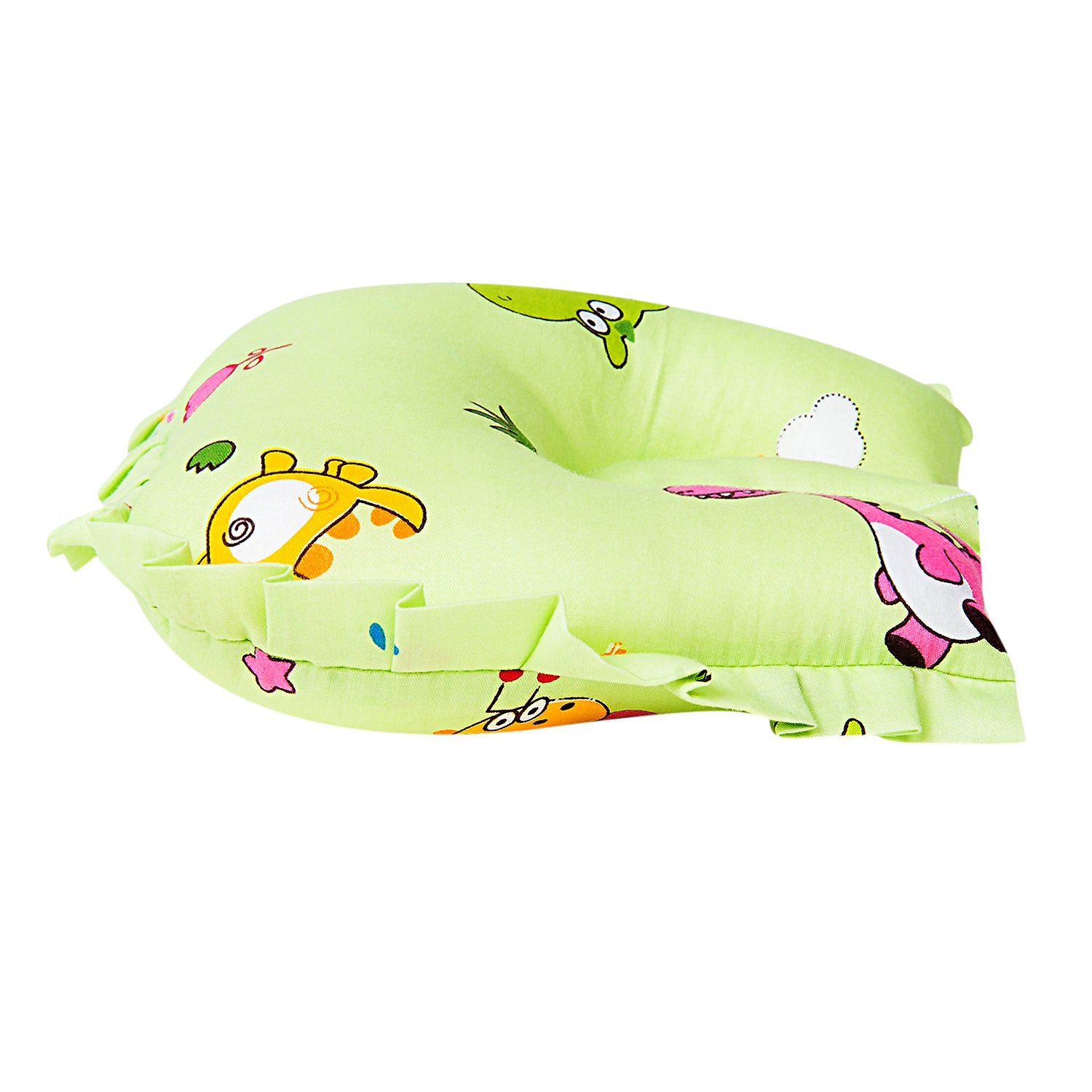 Dinosour Green U Shape Large Pillow