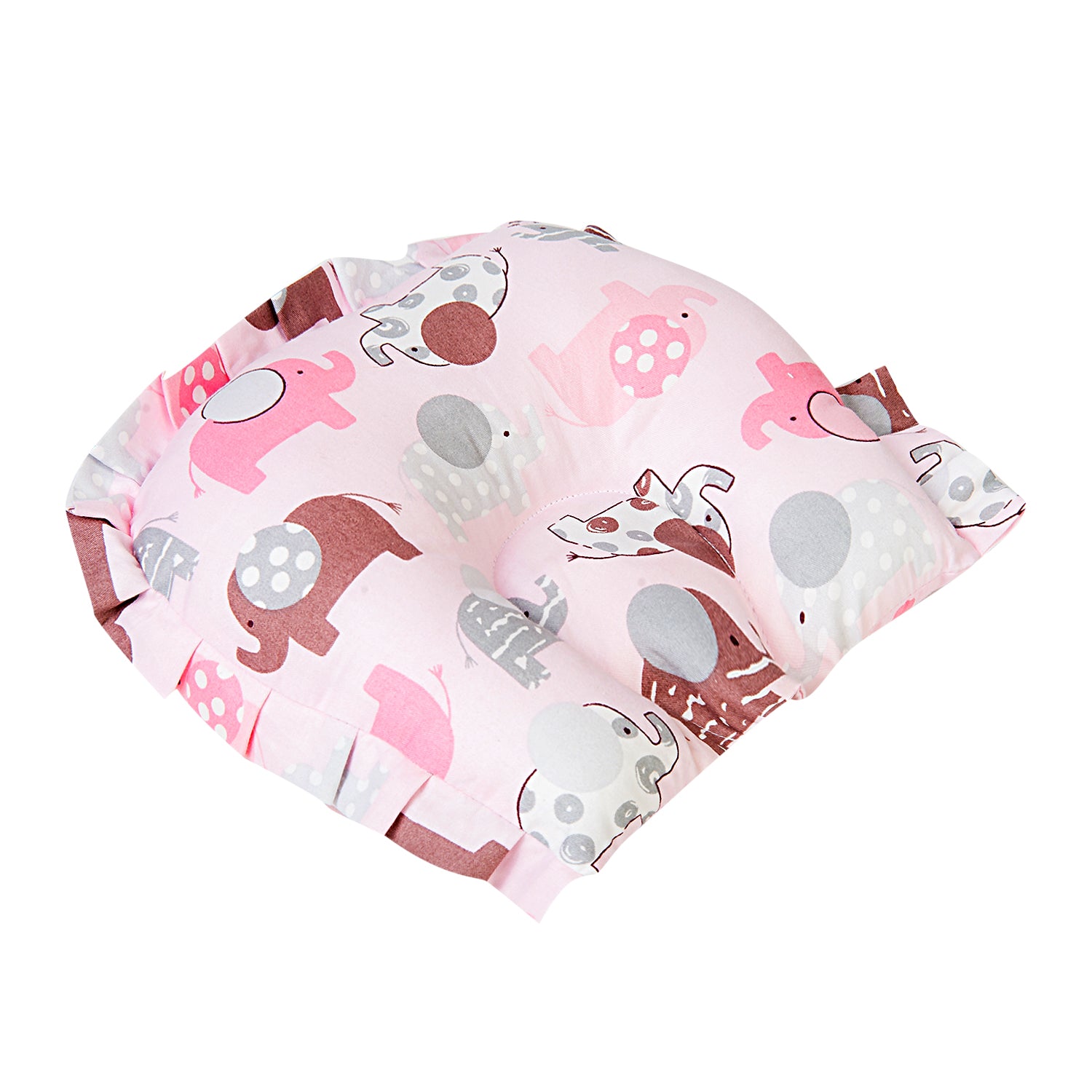 Elephant Pink U Shape Large Pillow - Baby Moo