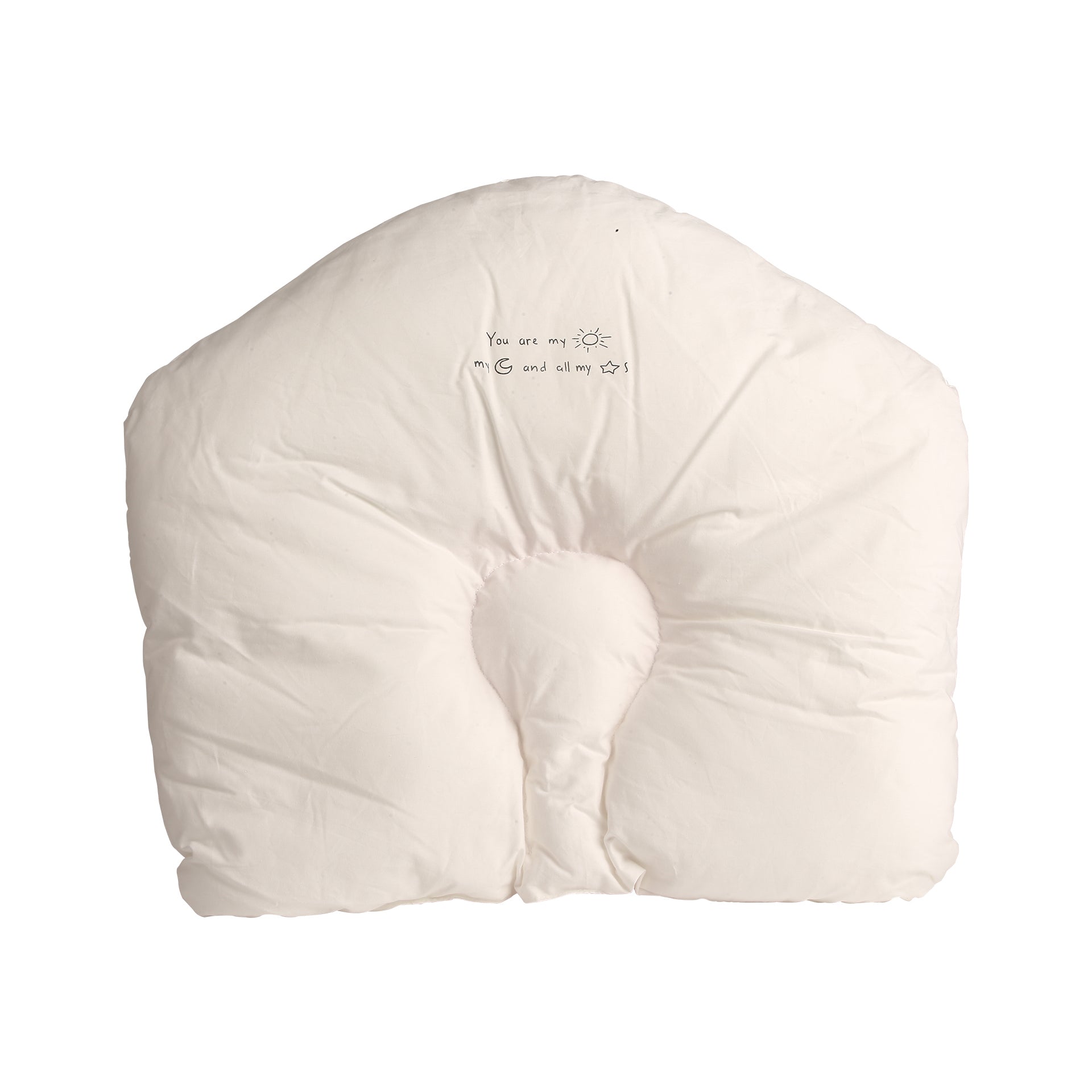 Your Star is Born White Pillow - Baby Moo