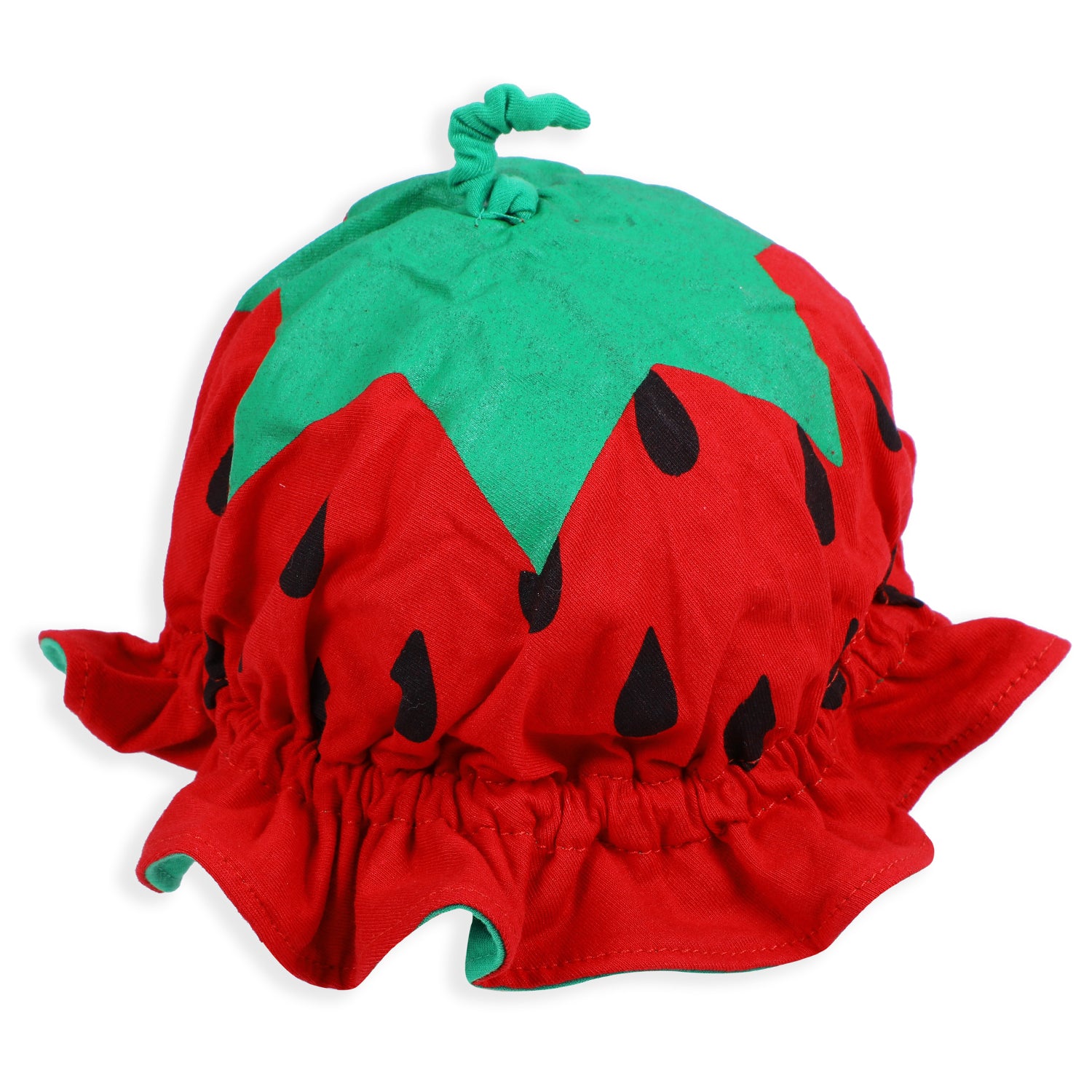 Baby Moo Stylish Strawberry Costume 2pcs Cap And Fancy Dress - Red - Baby Moo