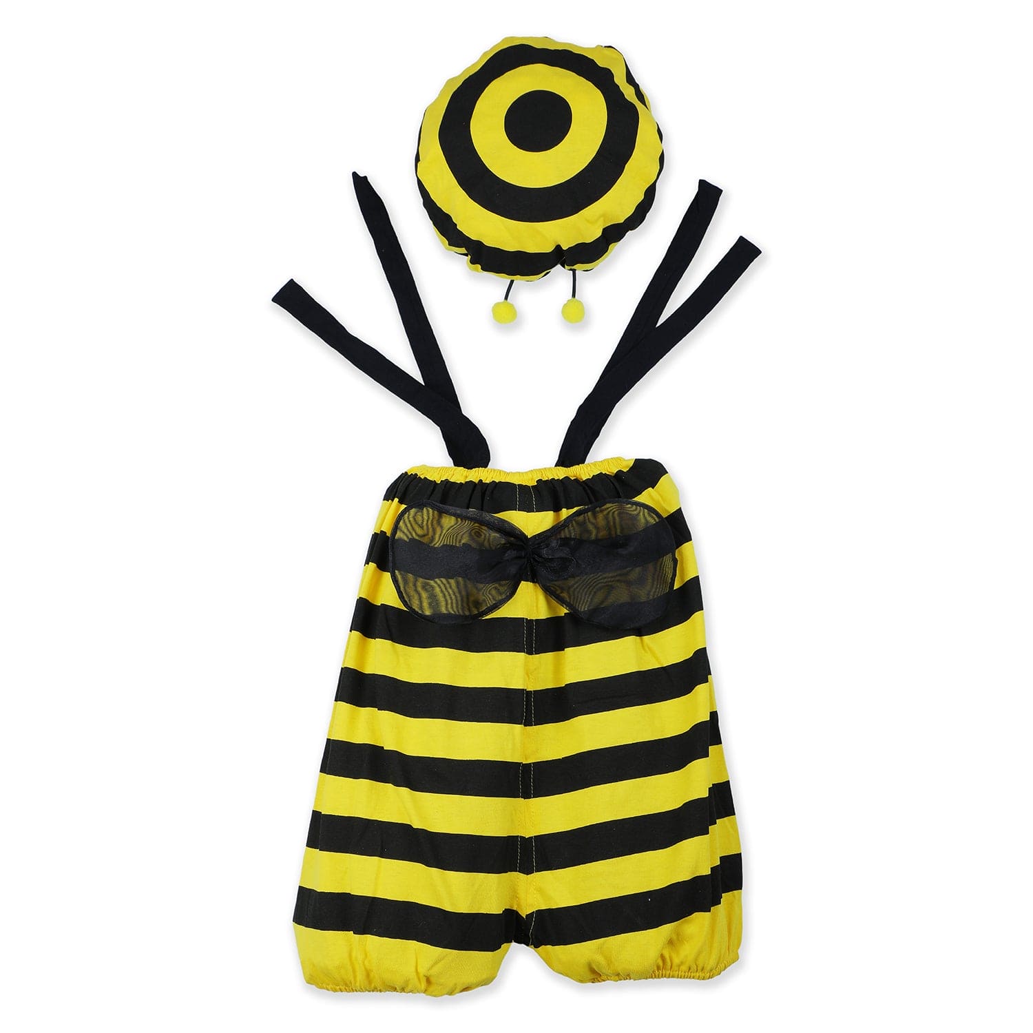 Baby Moo Bumble Bee Costume 2pcs Cap And Fancy Dress - Yellow - Baby Moo