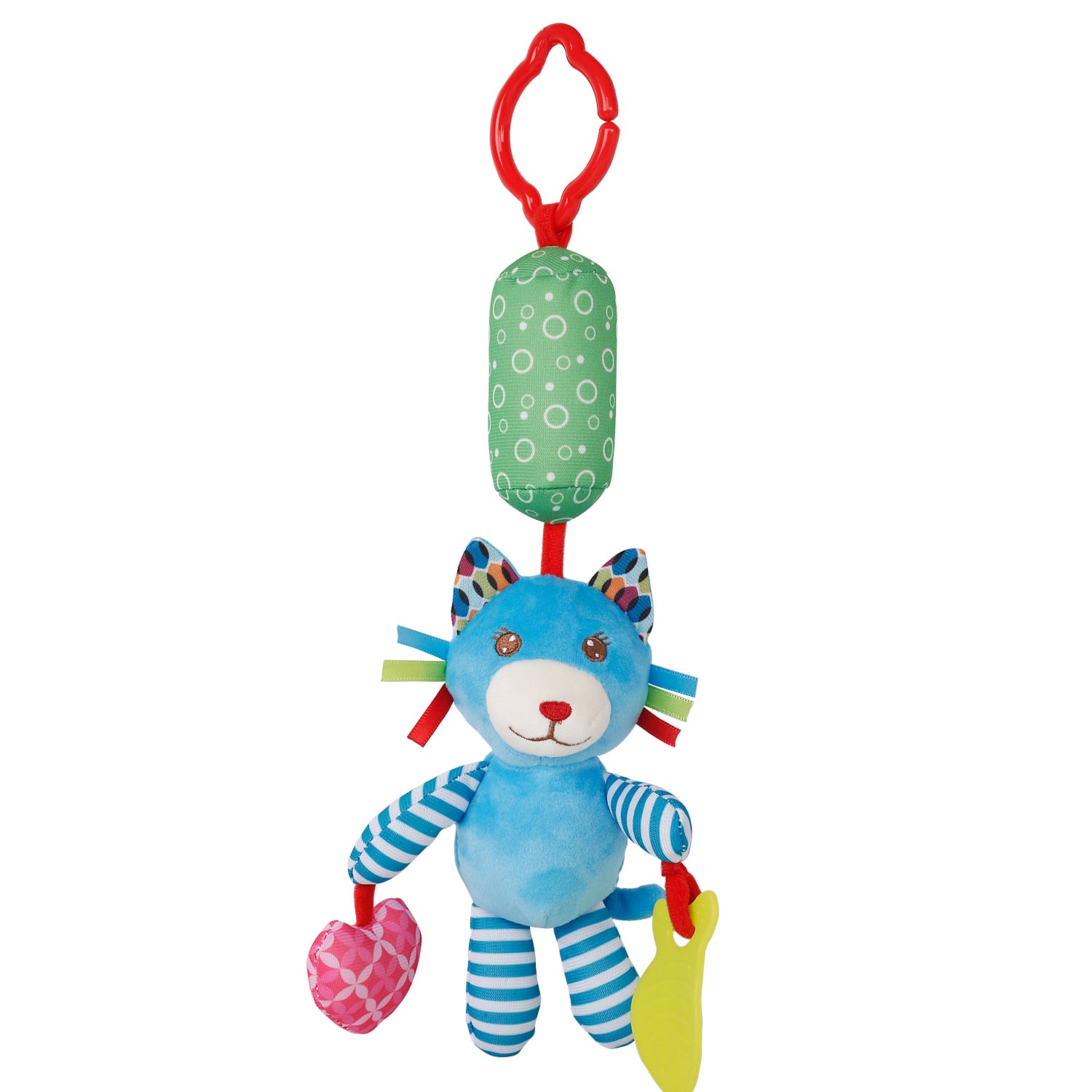Animal Blue Hanging Toy / Wind Chime With Teether