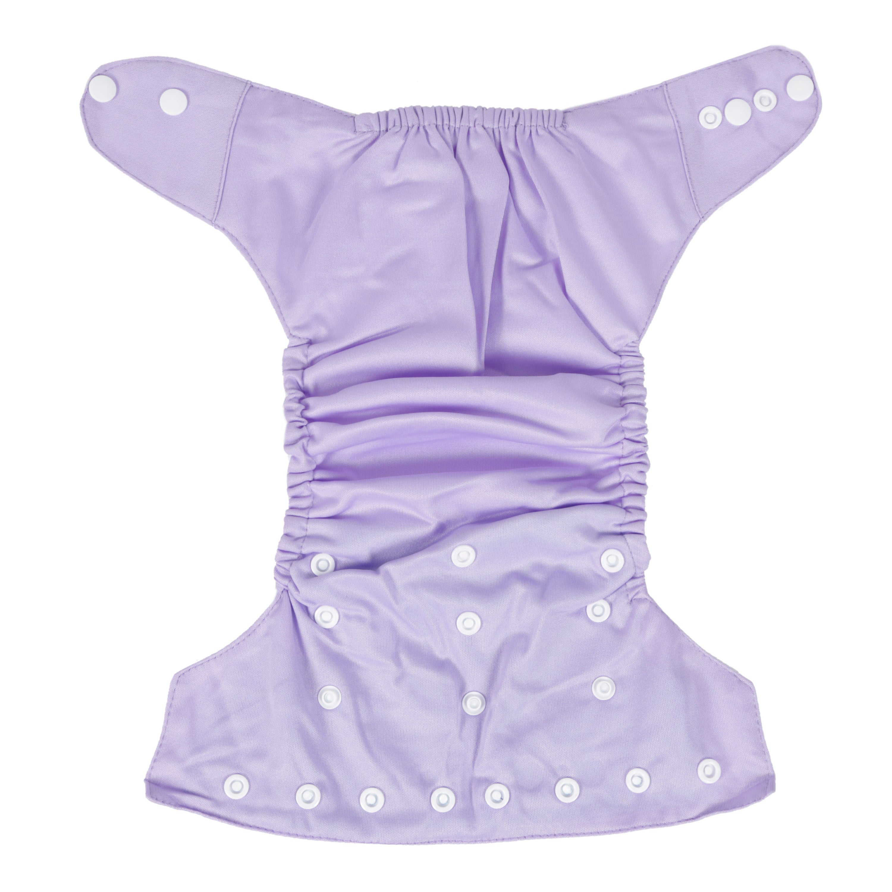 Plain Purple Adjustable & Washable Diaper
