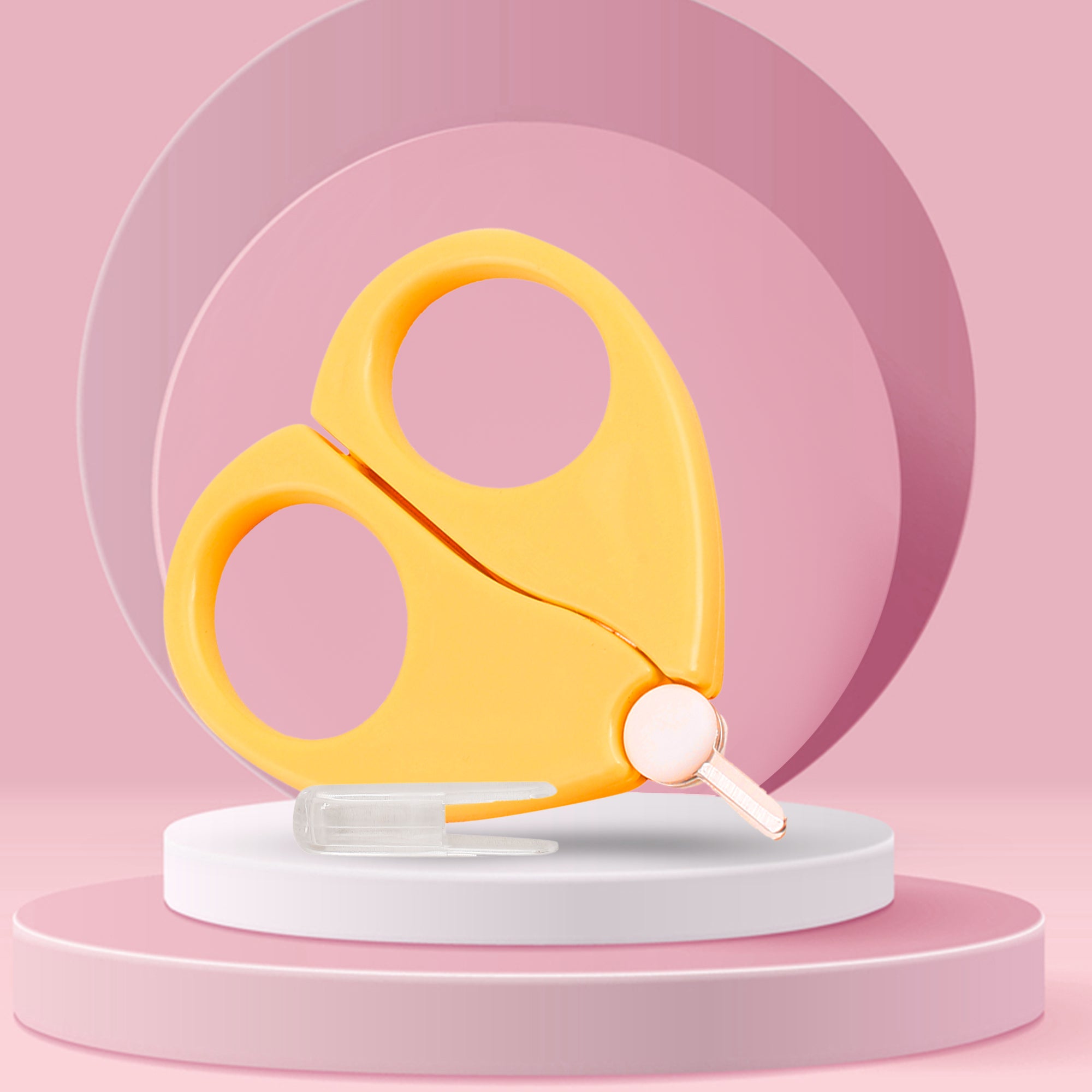 Yellow Safe Baby Nail Scissor - Baby Moo