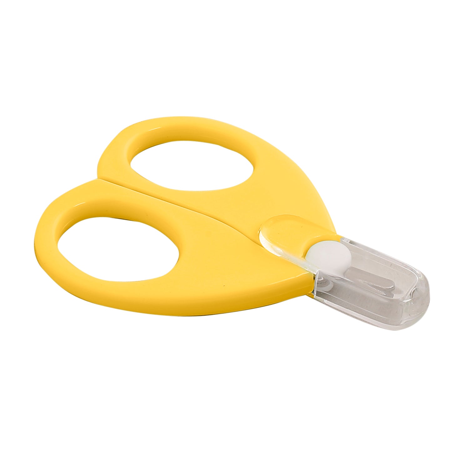 Yellow Safe Baby Nail Scissor