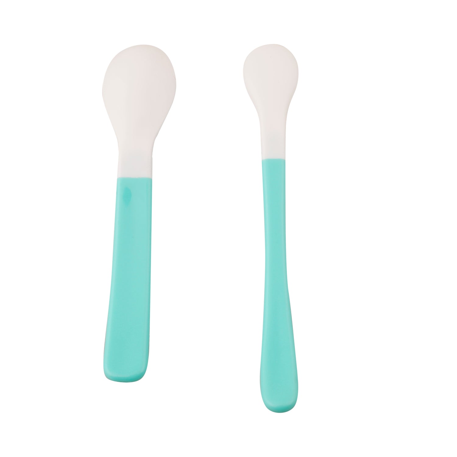 Blue Feeding Spoons Set Of 2 - Baby Moo
