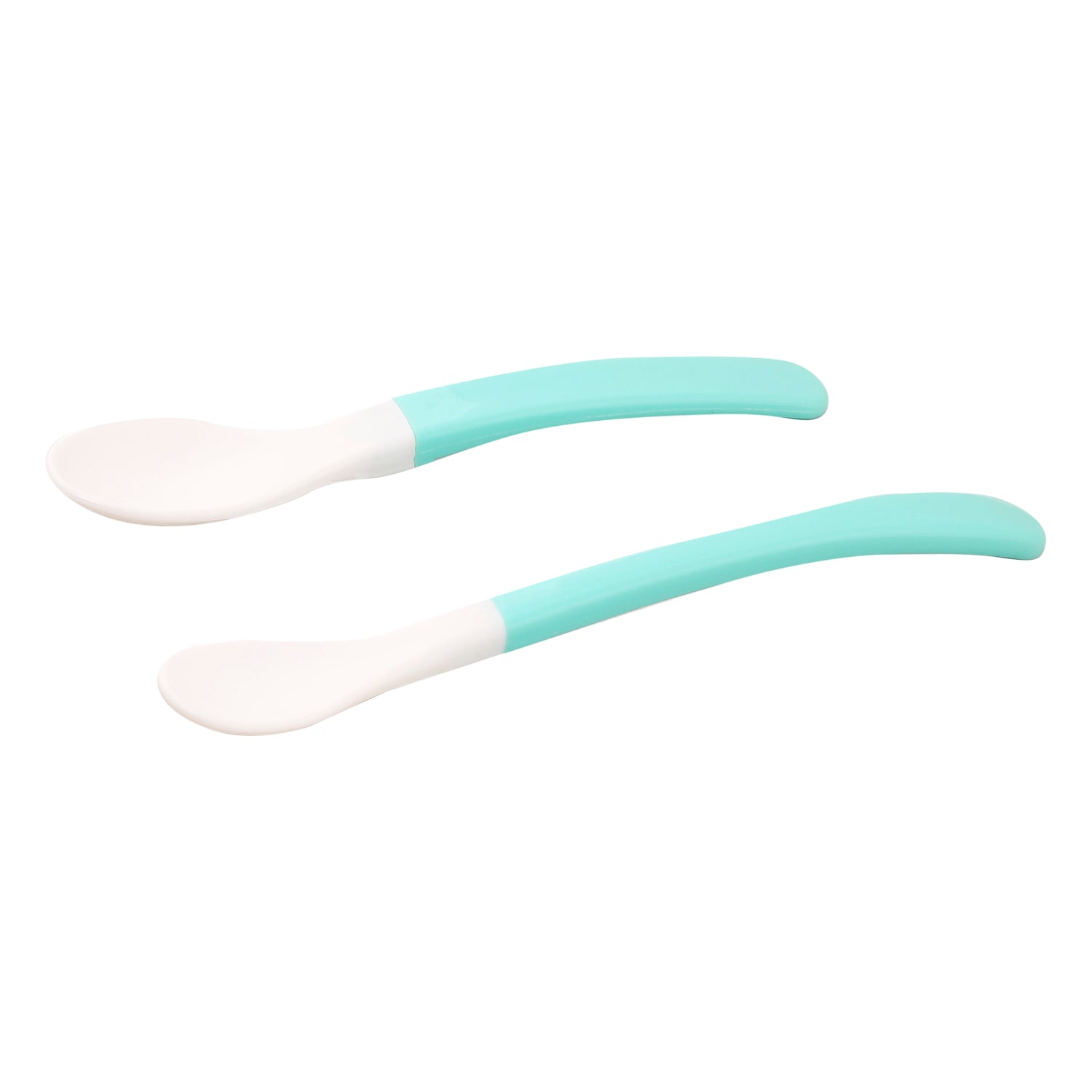 Blue Feeding Spoons Set Of 2 - Baby Moo