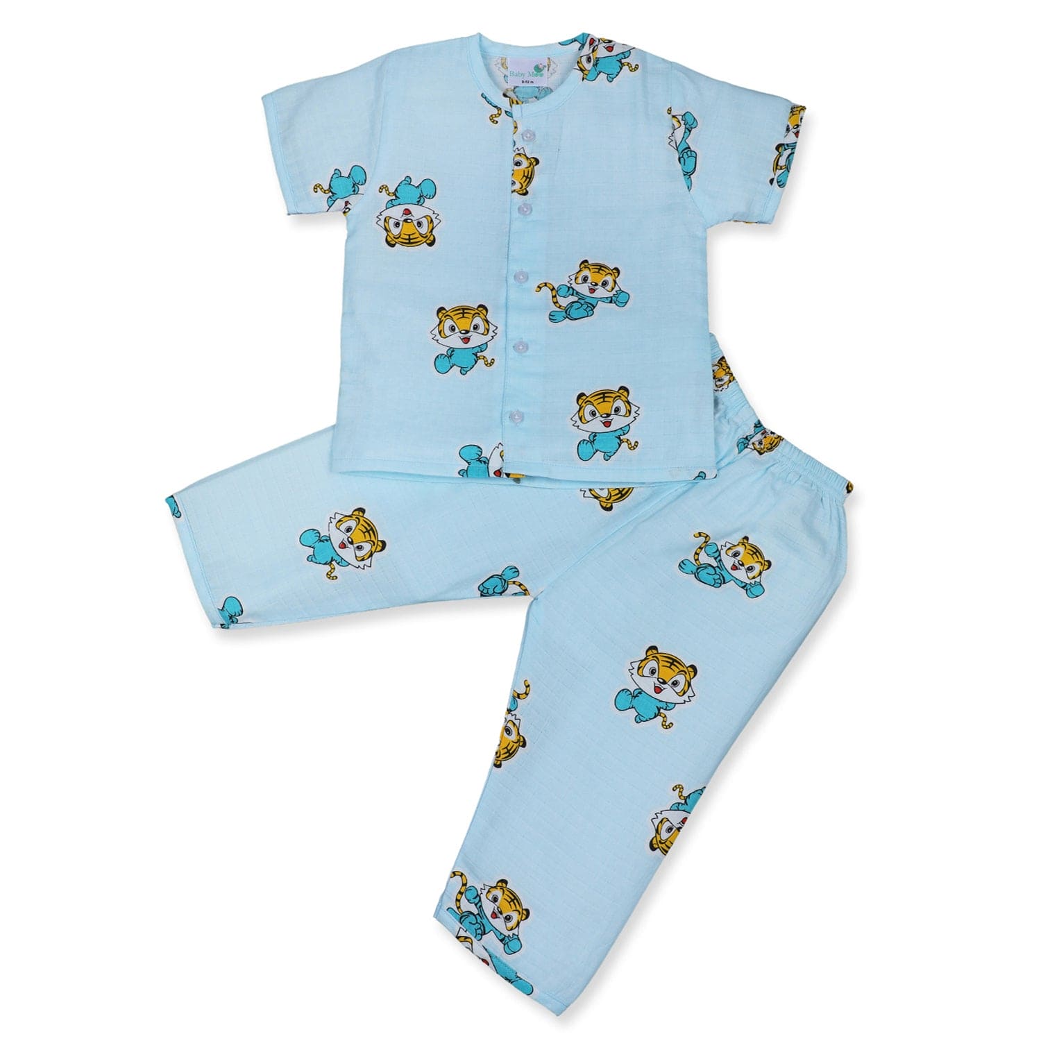 Chheent Baby Boys and Girl's Premium Cotton Night Suit (Printed T-Shirt &  Pant Set/Boys