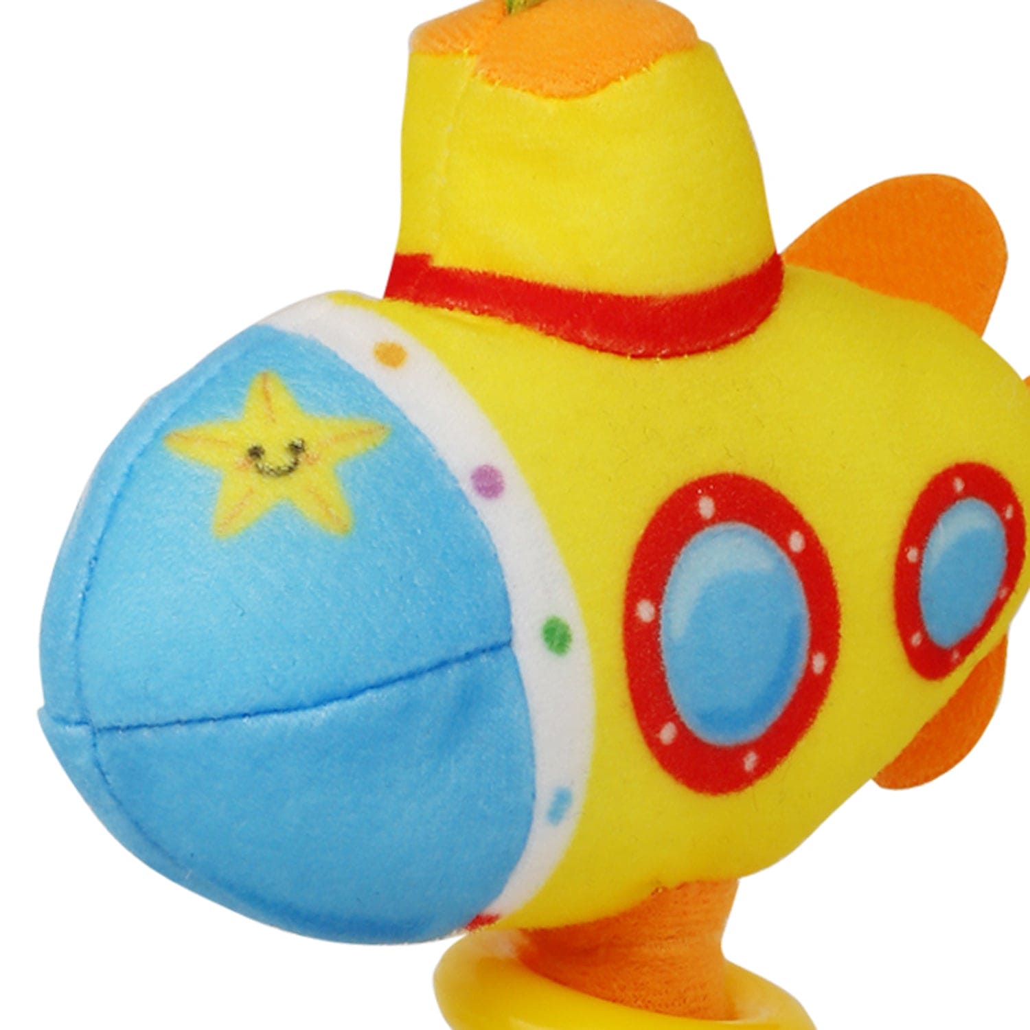 Submarine Yellow Handheld Rattle - Baby Moo