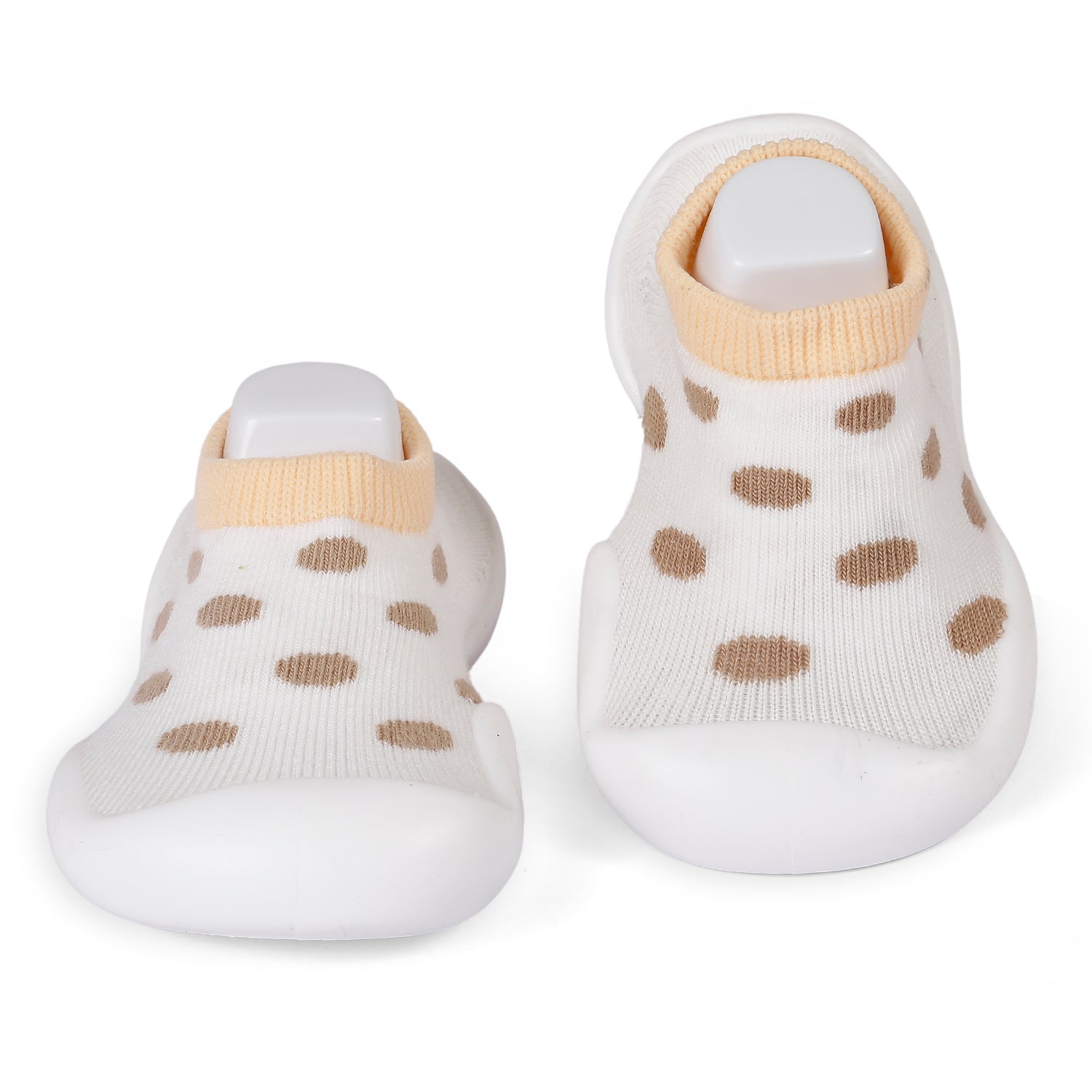 Slip-On Shoes Polka Dots Brown - Baby Moo