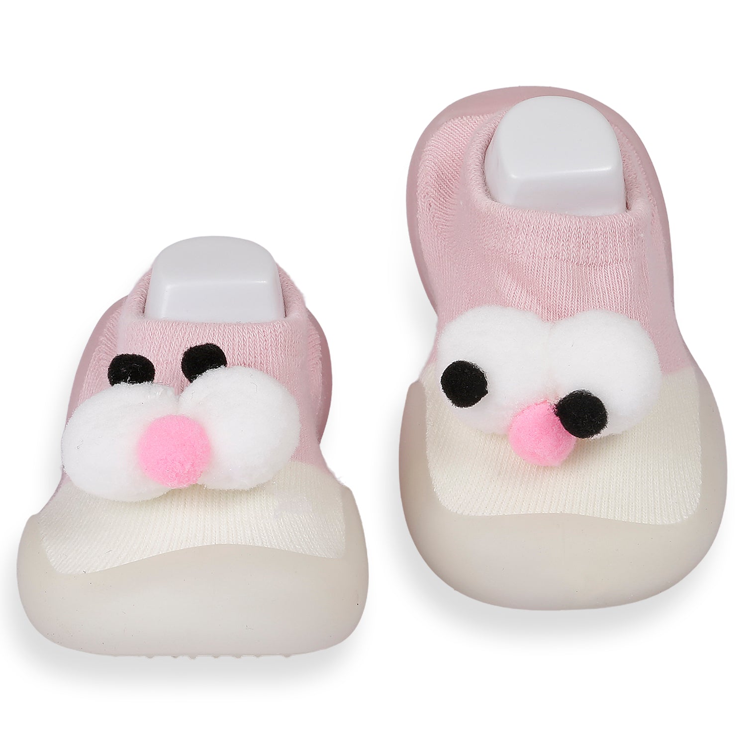 Slip-On Shoes 3D Eyes Pink - Baby Moo
