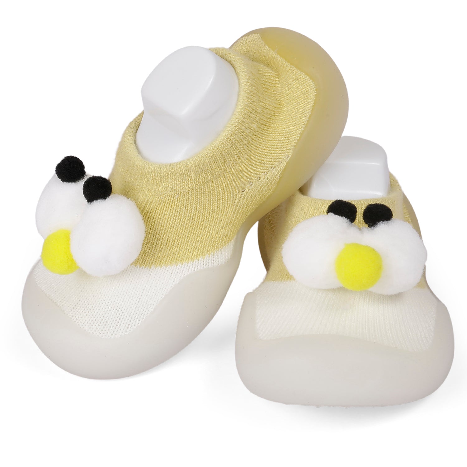 Slip-On Shoes 3D Eyes Yellow
