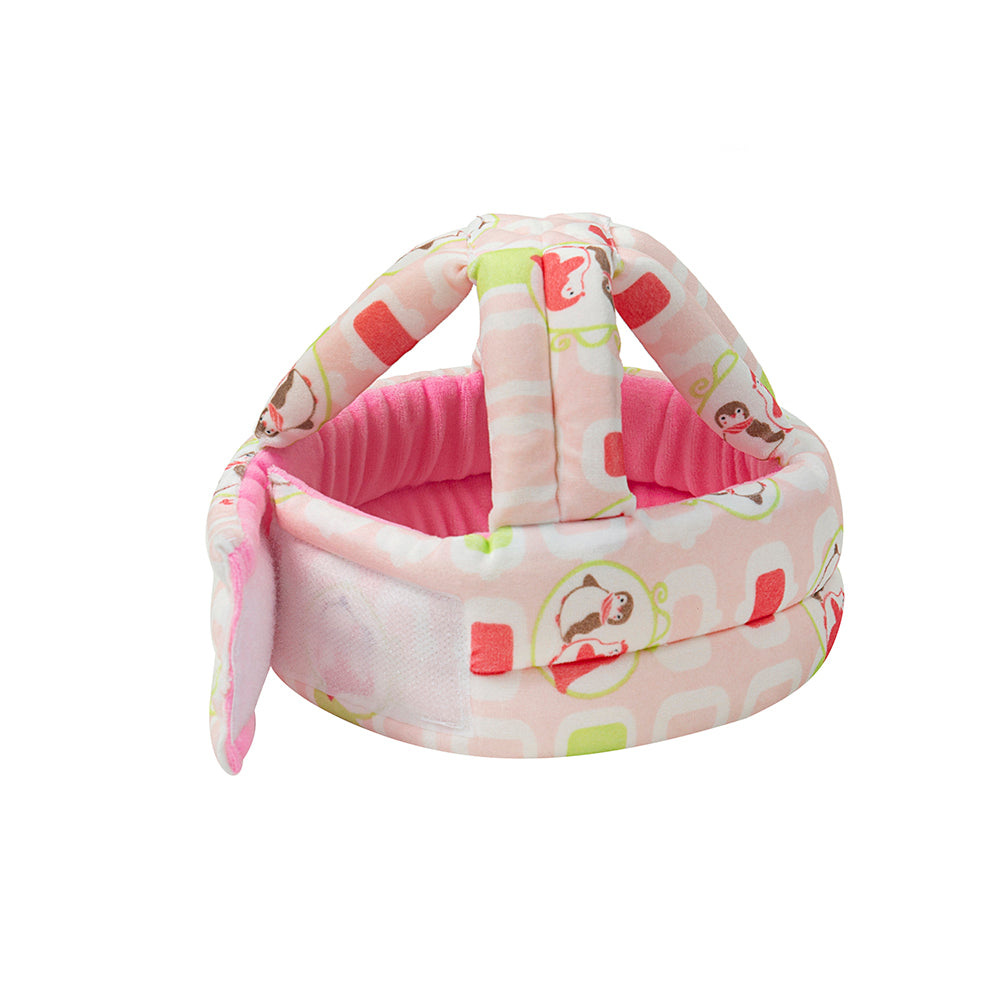 Penguin Pink Cushioned Safety Helmet - Baby Moo
