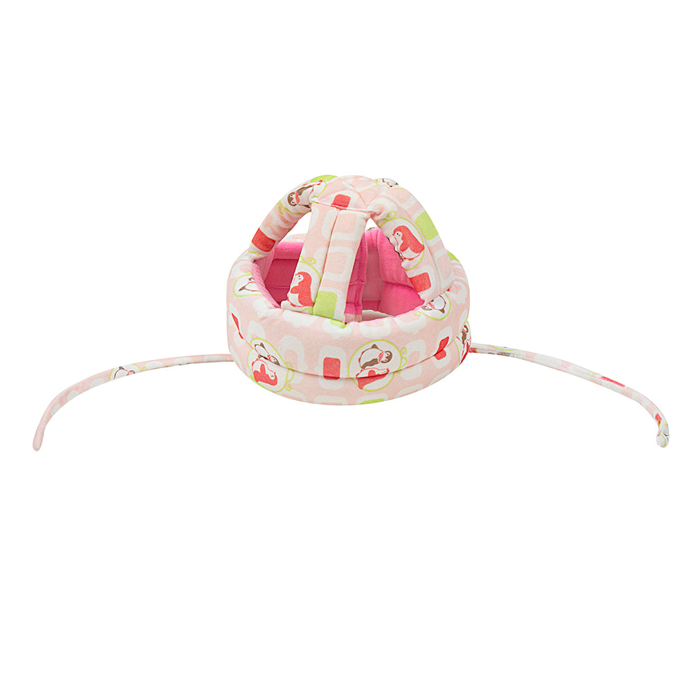Penguin Pink Cushioned Safety Helmet - Baby Moo