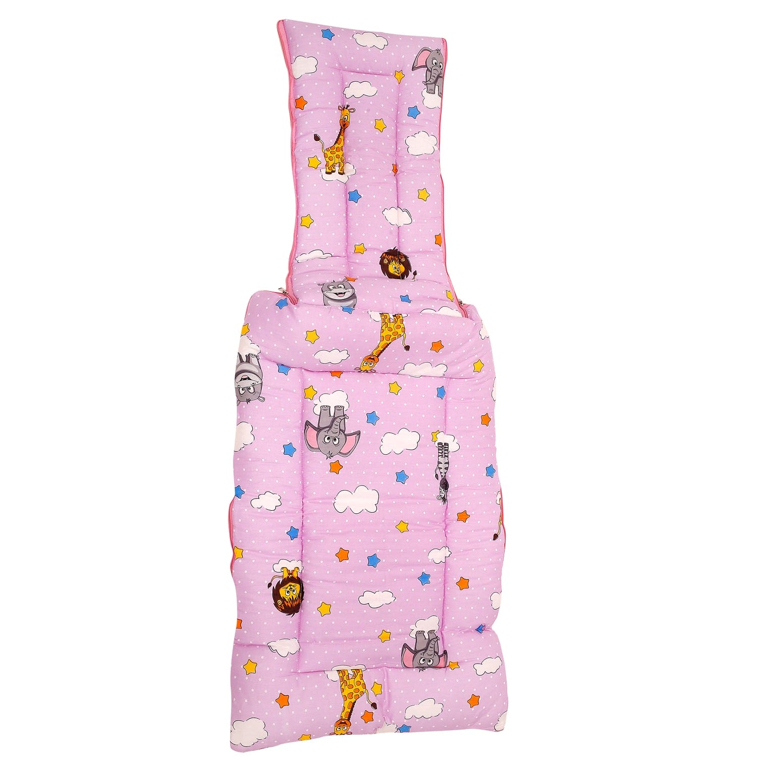 Sleeping Bag Flying Animals Pink - Baby Moo