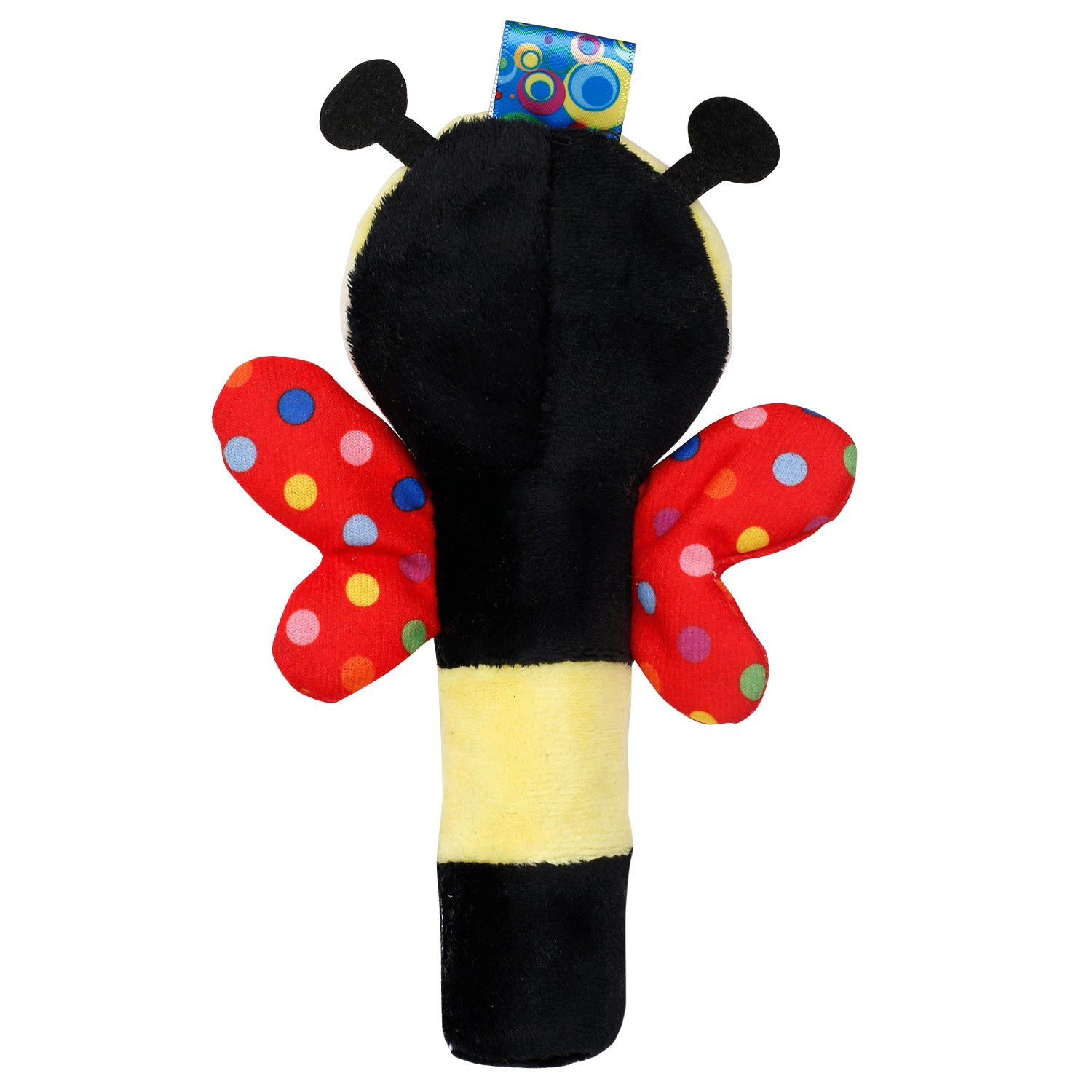 Bee Red Handheld Rattle Toy - Baby Moo