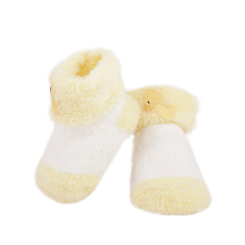 Duck Yellow 2 Pk Socks - Baby Moo