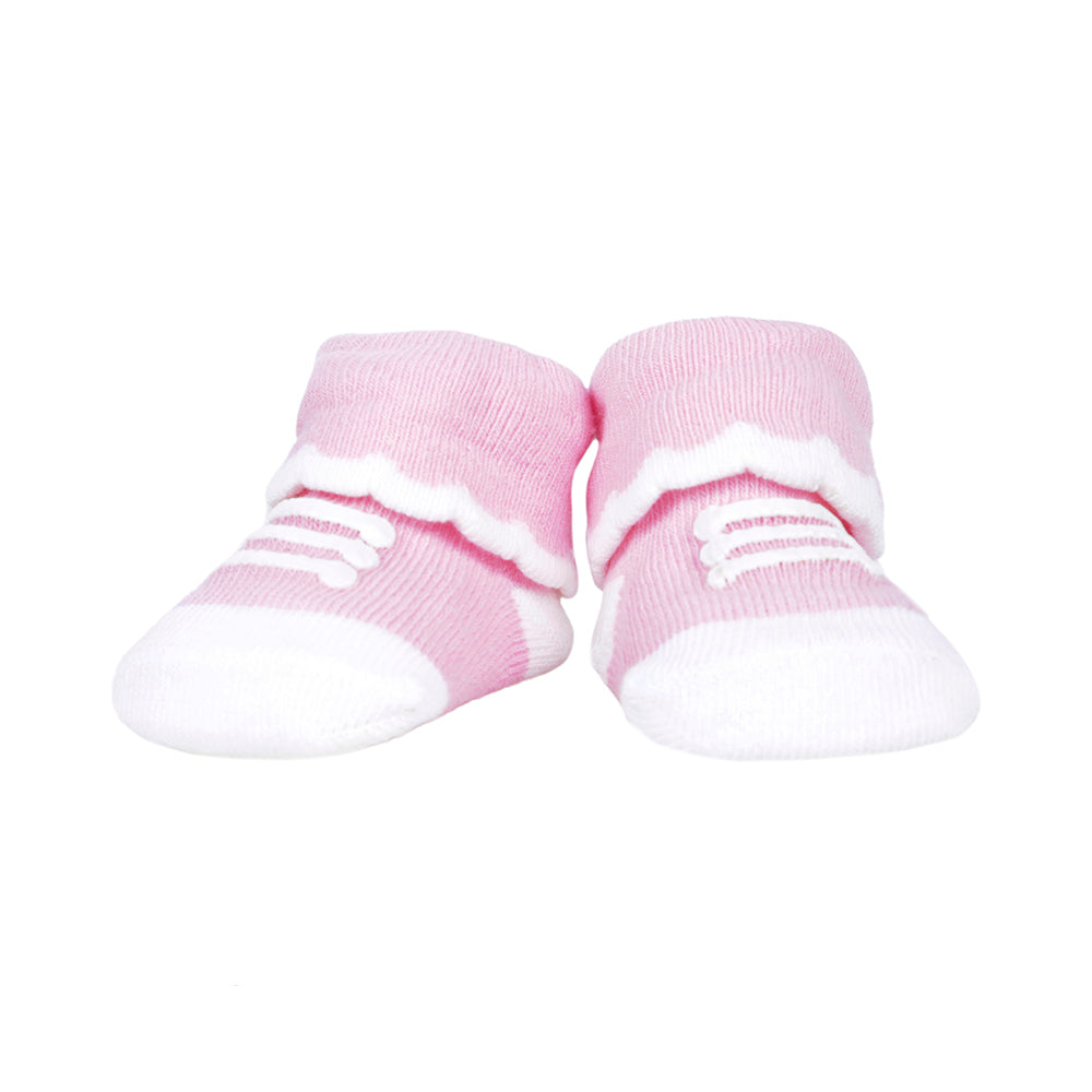 Polka Dot Pink 2 Pk Socks - Baby Moo