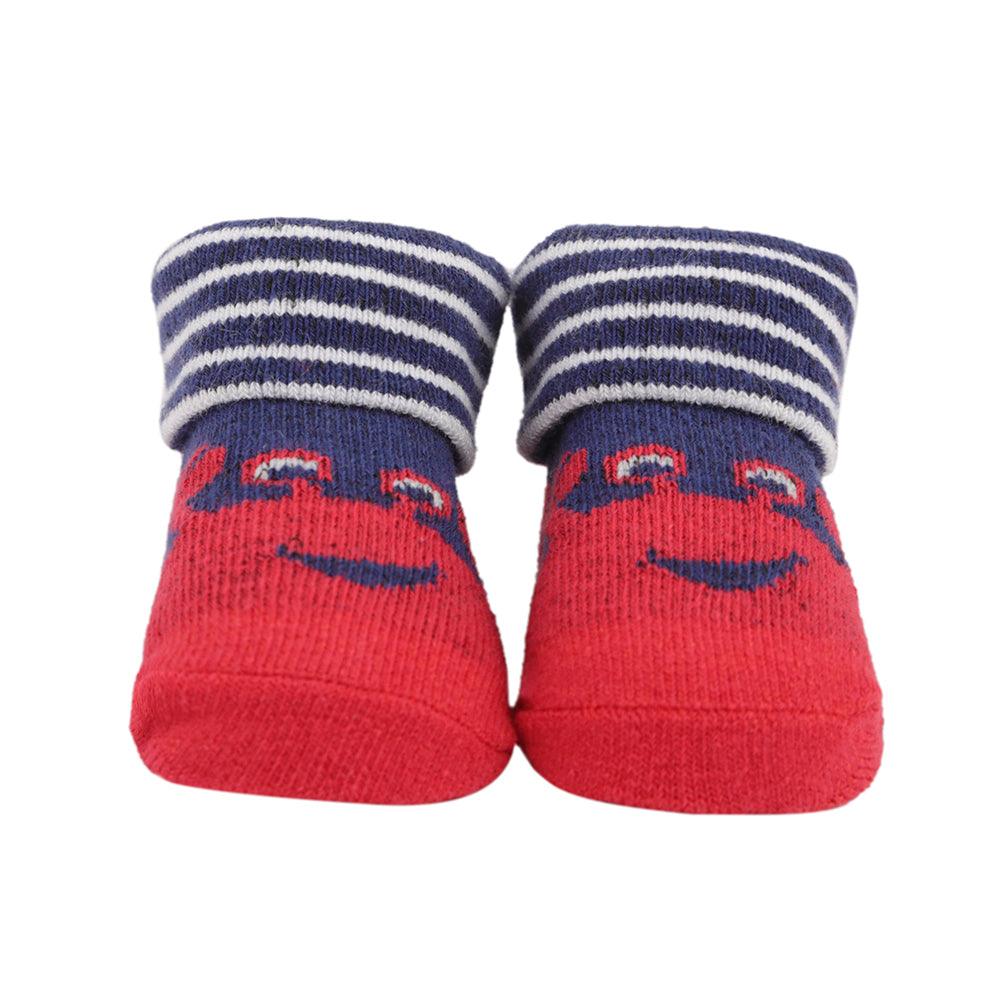 Shoelace Print Multicolour 3 Pk Socks - Baby Moo