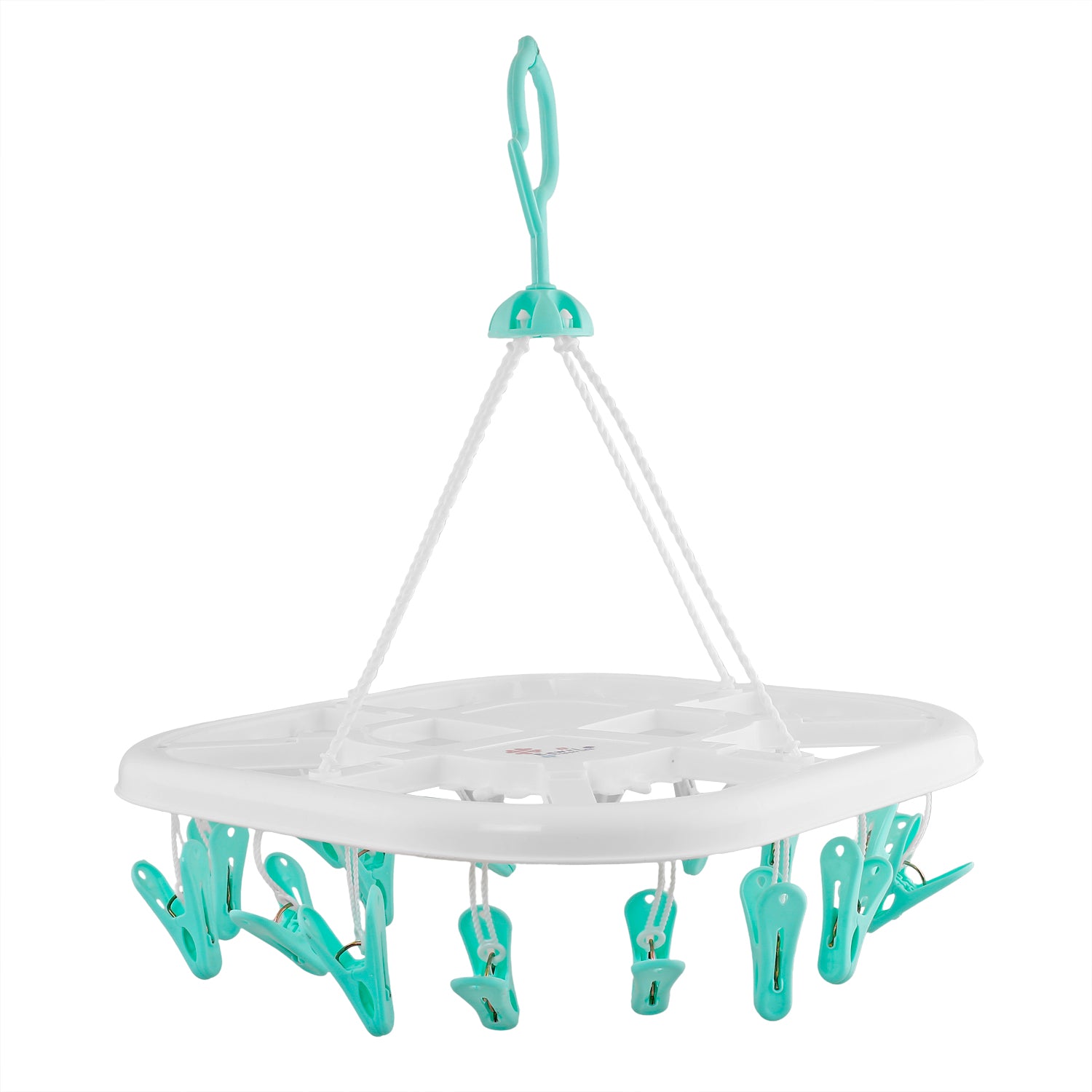 Turquoise Premium Clip Hanger - Baby Moo