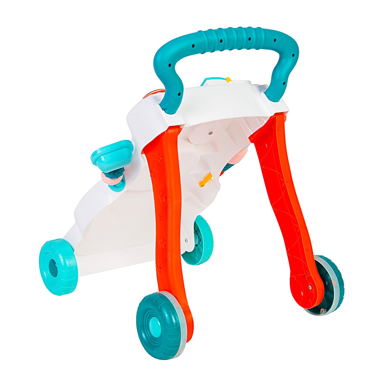 First Walk Musical Baby Walker Green - Baby Moo