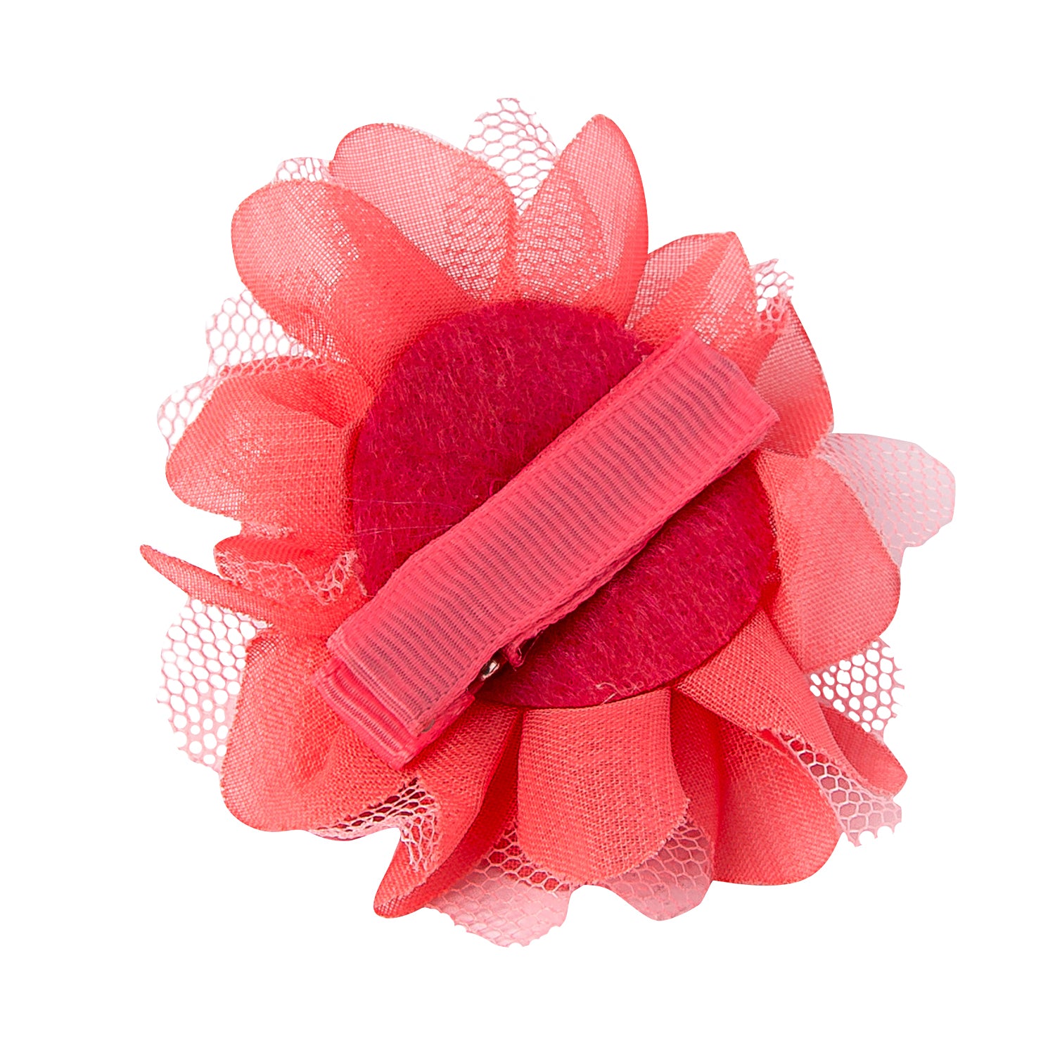 Dressy Floral Peach 3 Pcs Hairband And Socks Set - Baby Moo
